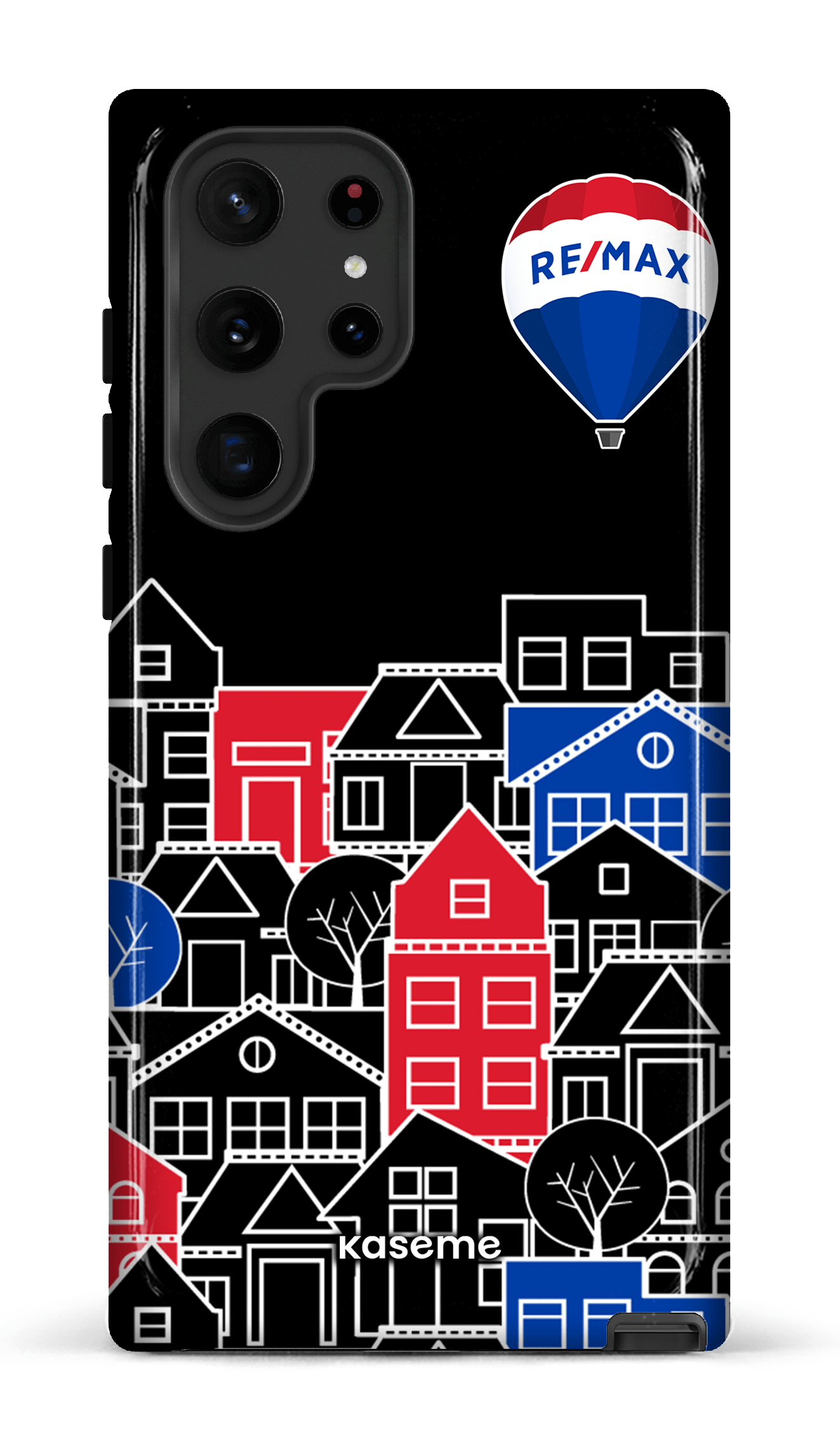 Galaxy S22 Ultra Tough Bâtiments RE/MAX Noir -