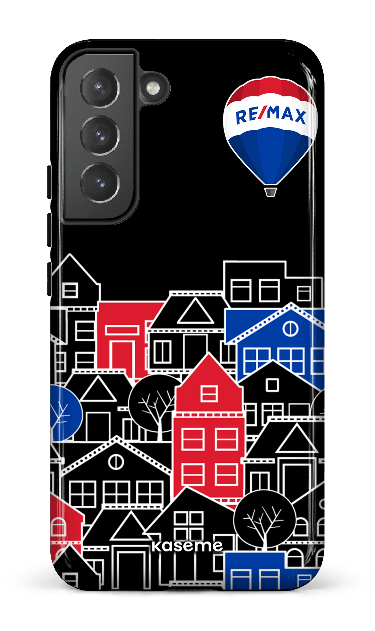 Galaxy S22 Plus Tough Bâtiments RE/MAX Noir -