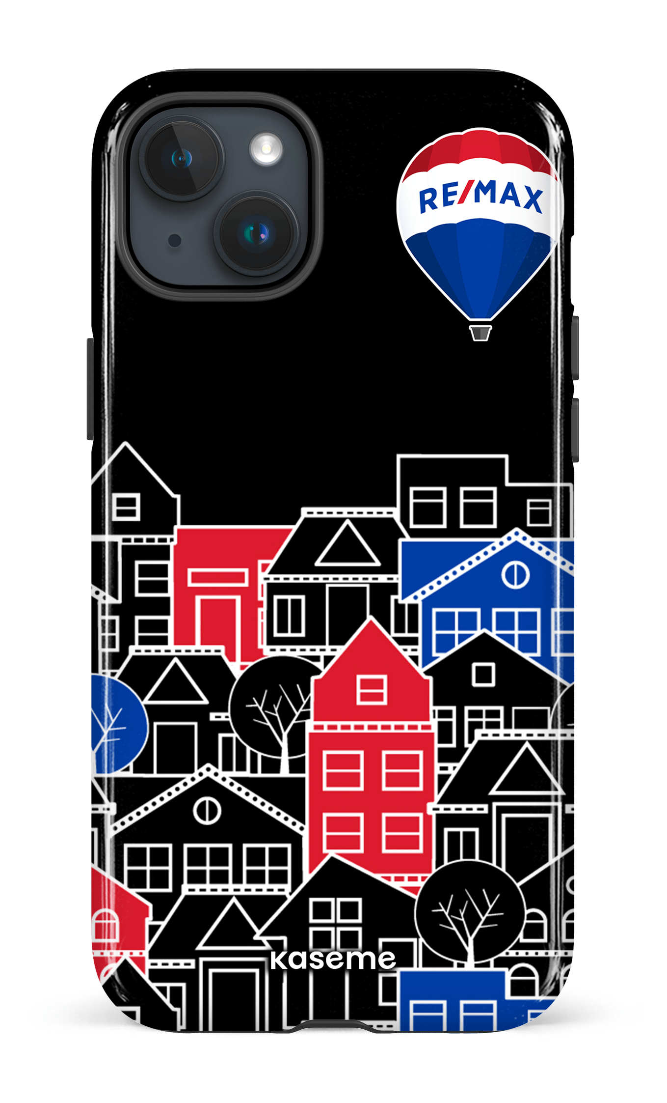 iPhone 15 Plus Tough Bâtiments RE/MAX Noir -