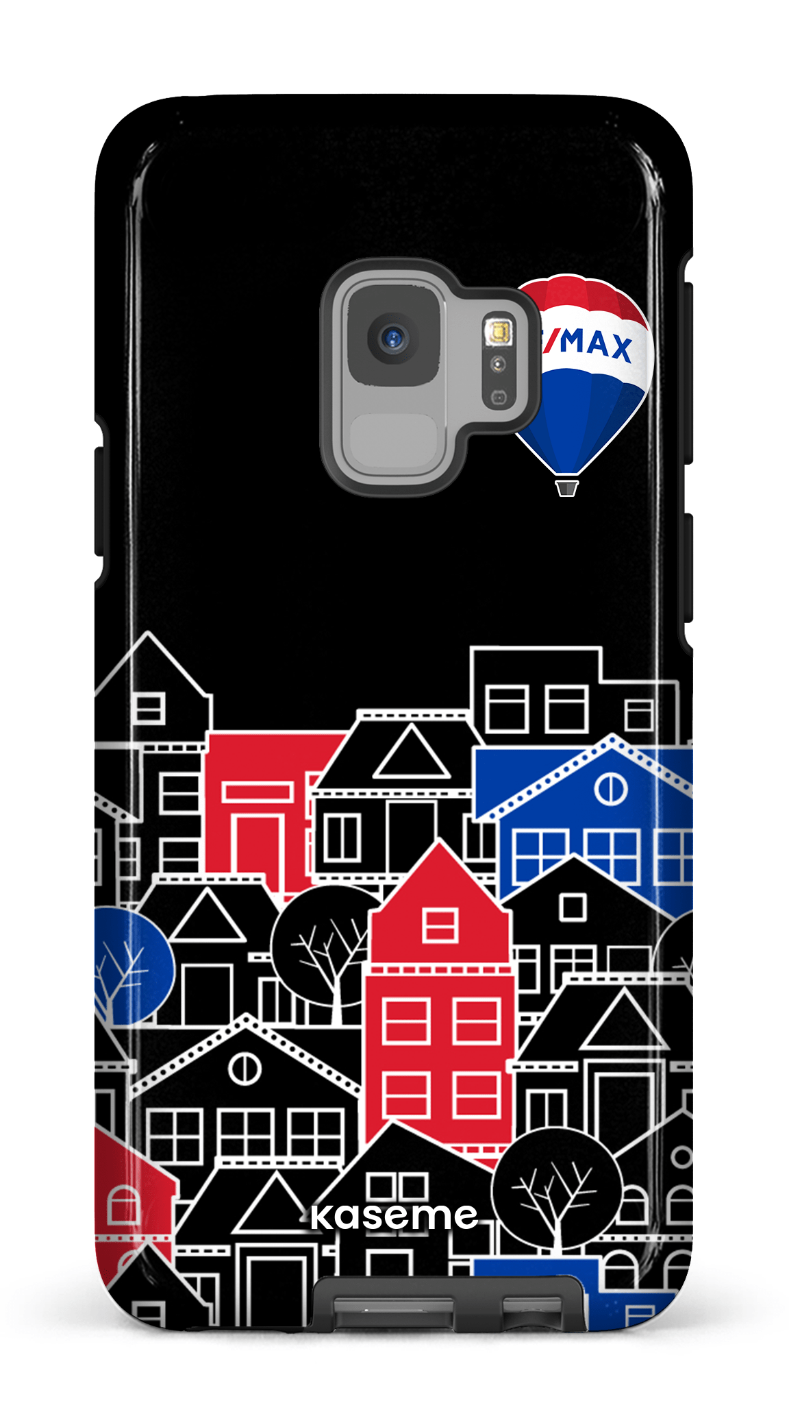 Galaxy S9 Tough Bâtiments RE/MAX Noir -