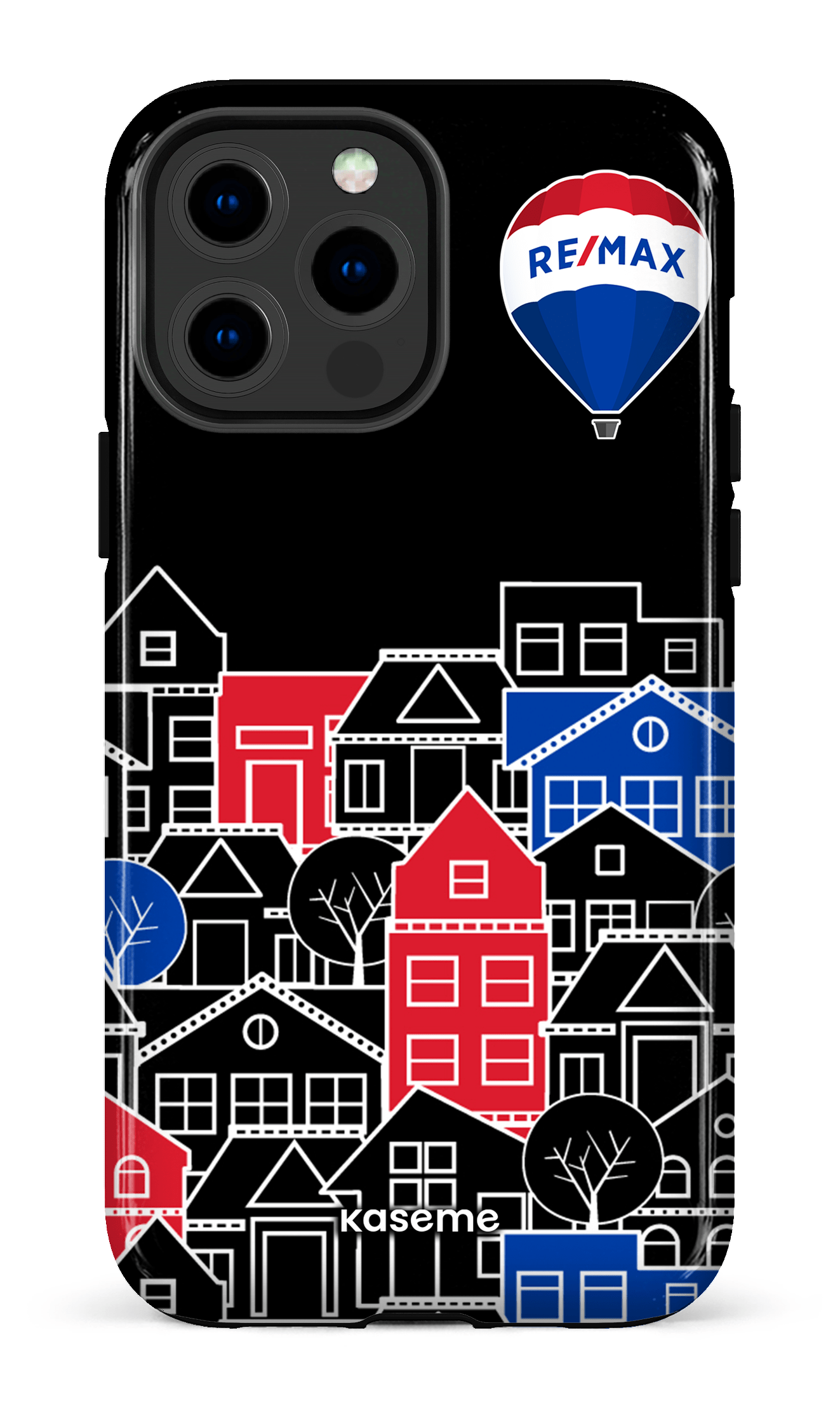 iPhone 13 Pro Max Tough Bâtiments RE/MAX Noir -