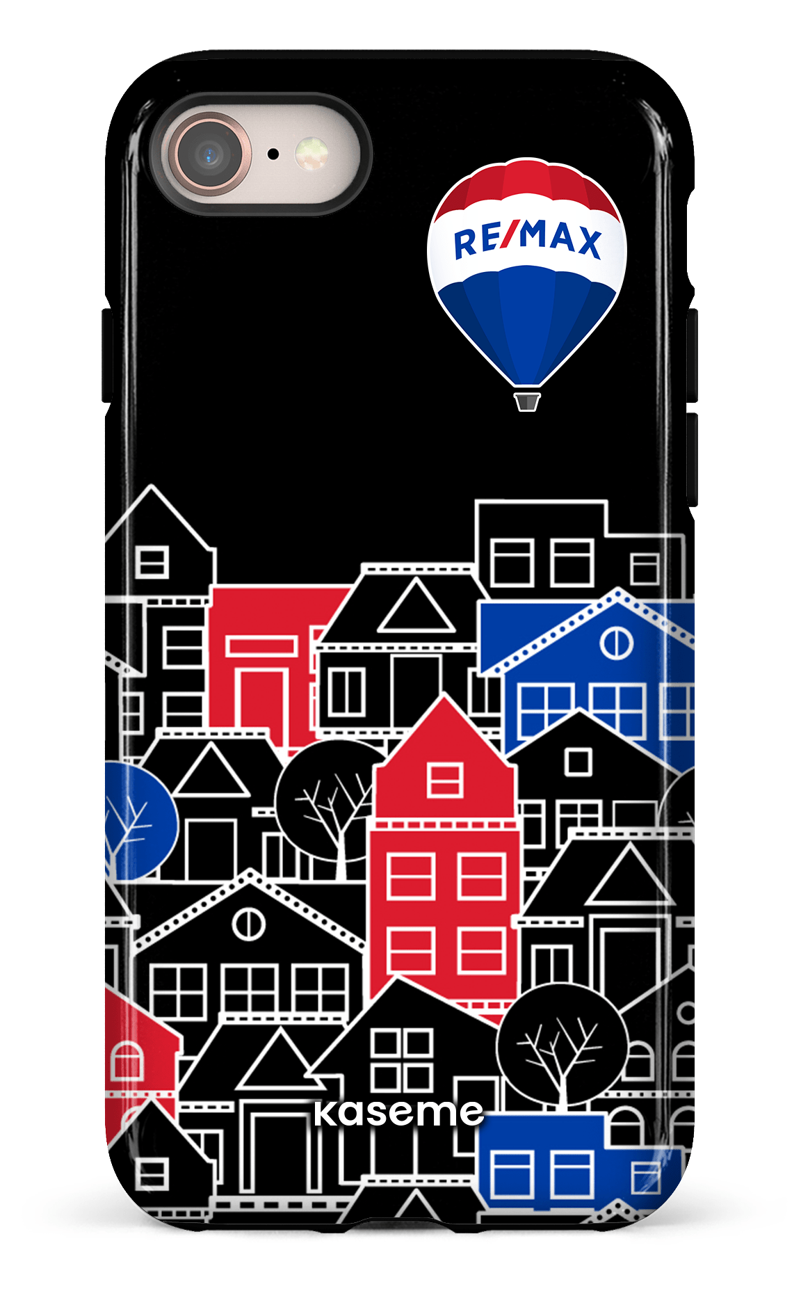 iPhone 8 Tough Bâtiments RE/MAX Noir -