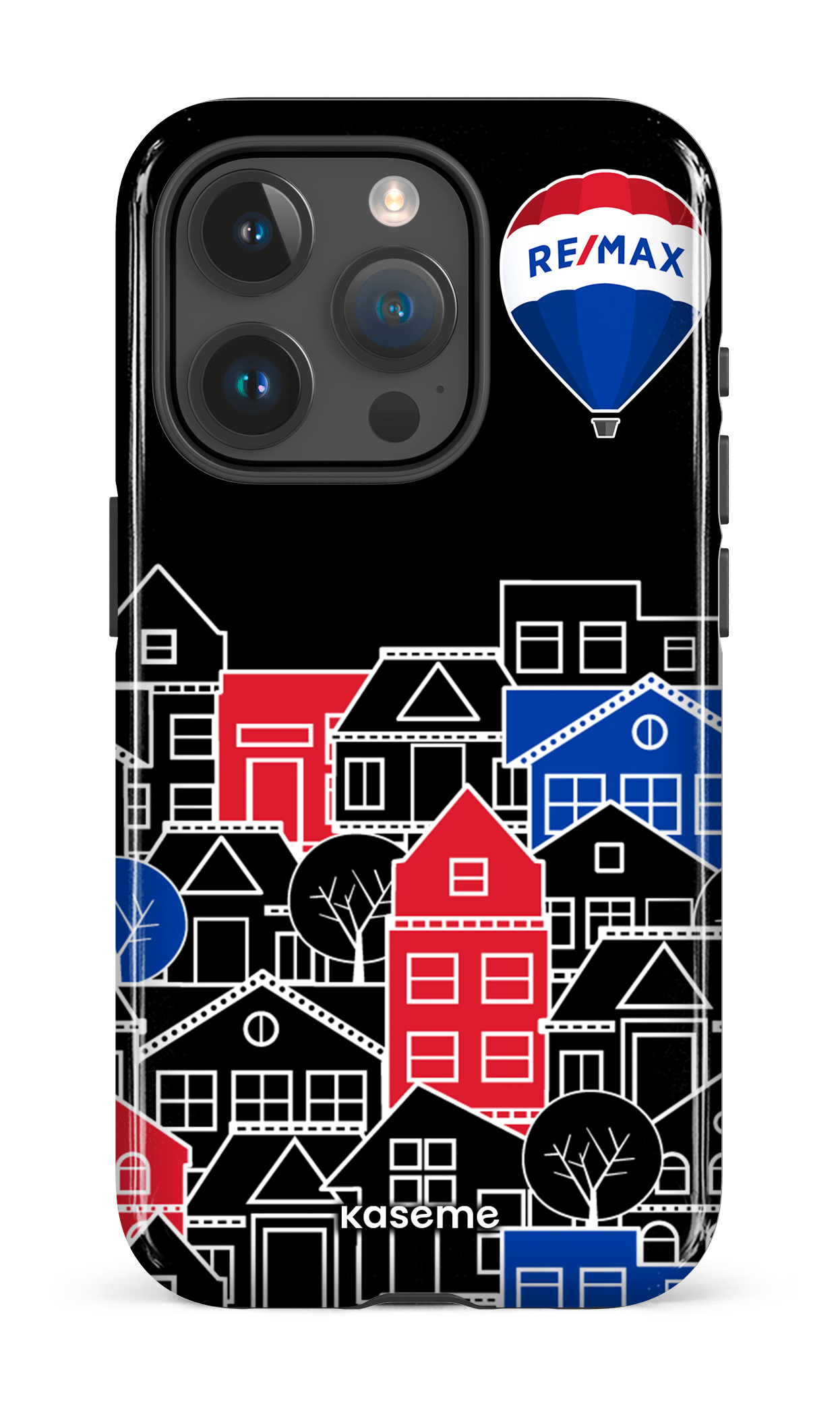 iPhone 15 Pro Tough Bâtiments RE/MAX Noir -