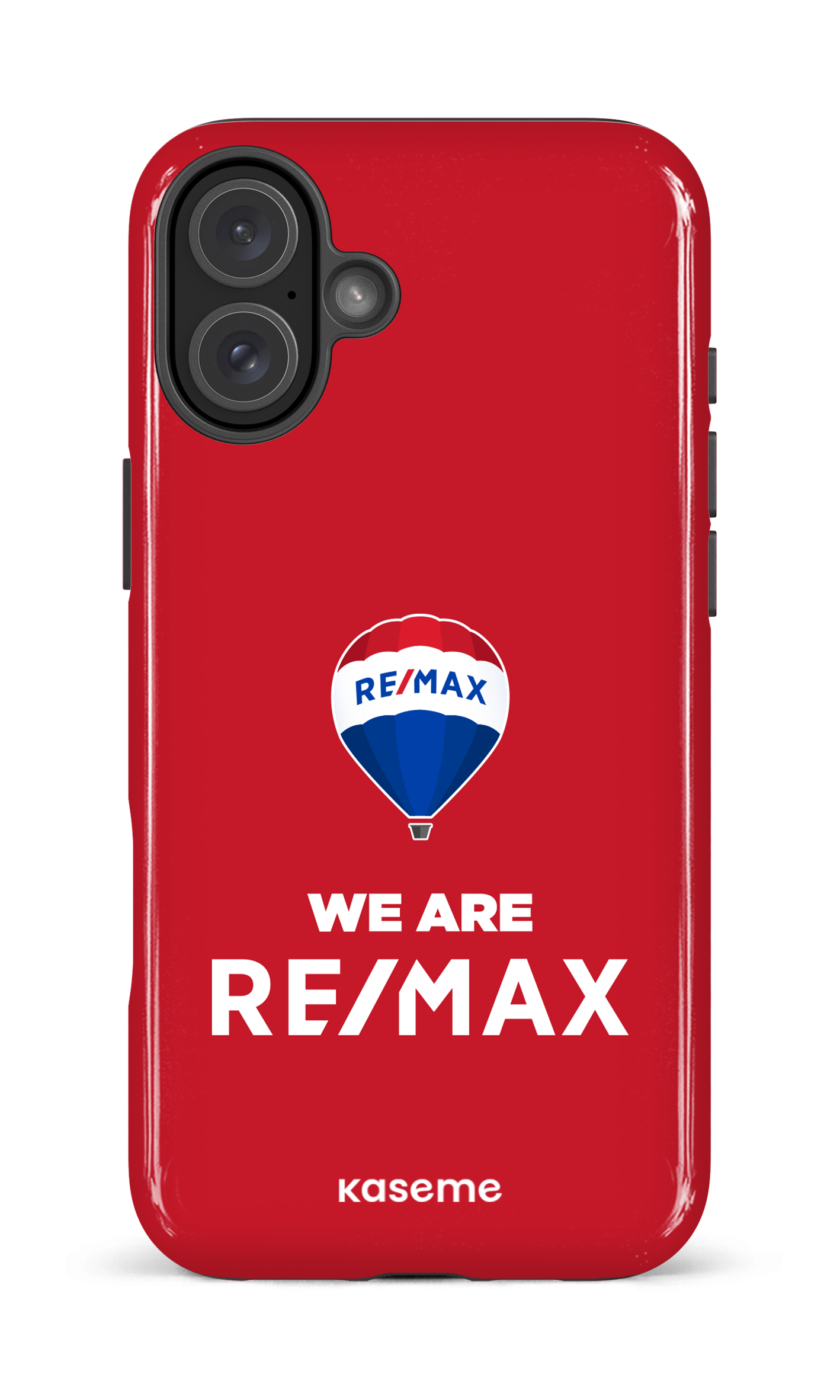 iPhone 16 Plus Impact Case We are RE/MAX Red -