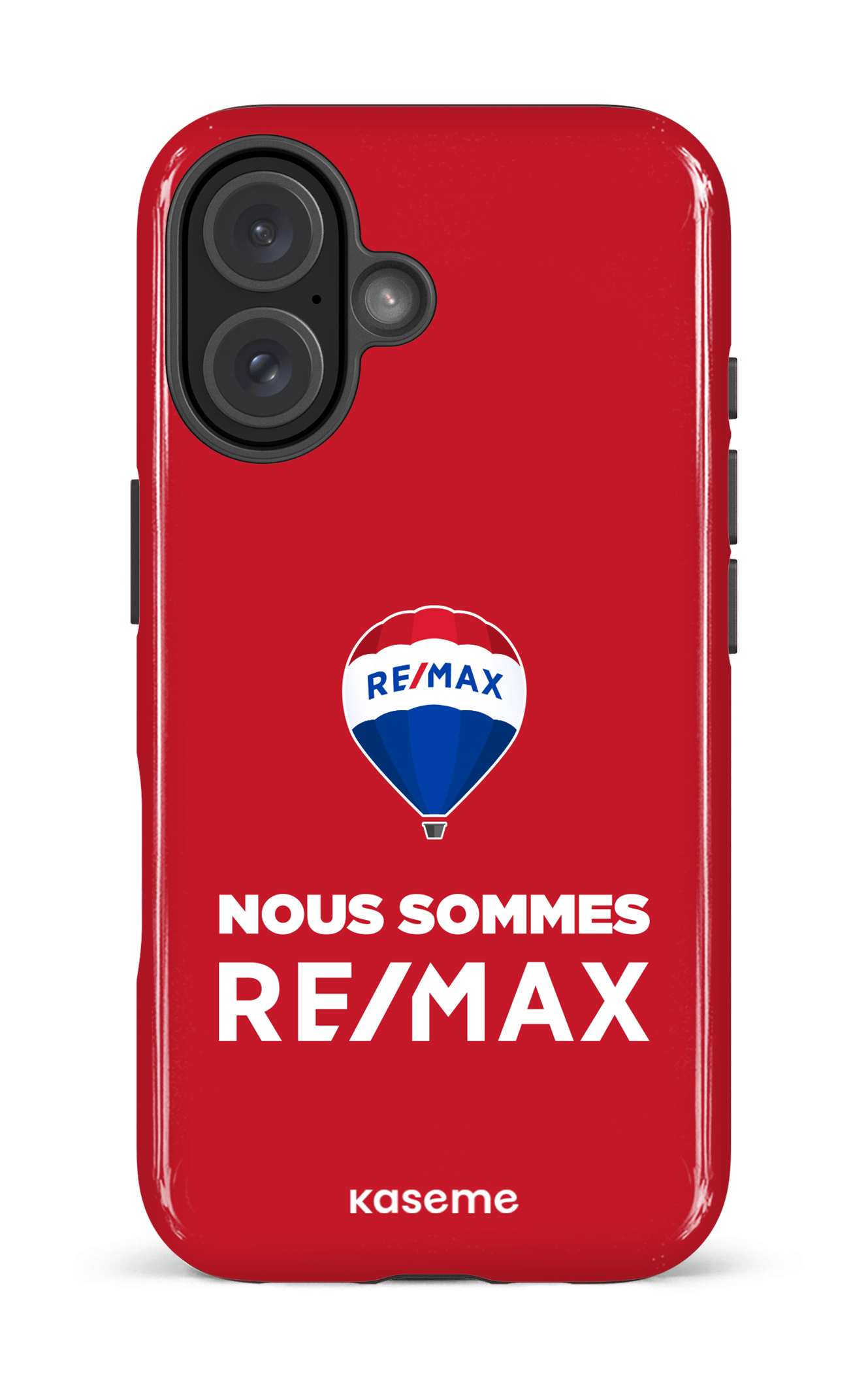 iPhone 16 Impact Case Nous sommes RE/MAX Rouge -
