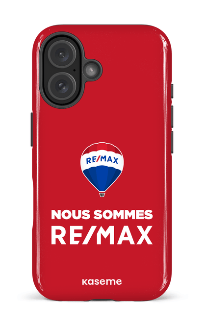 iPhone 16 Impact Case Nous sommes RE/MAX Rouge -