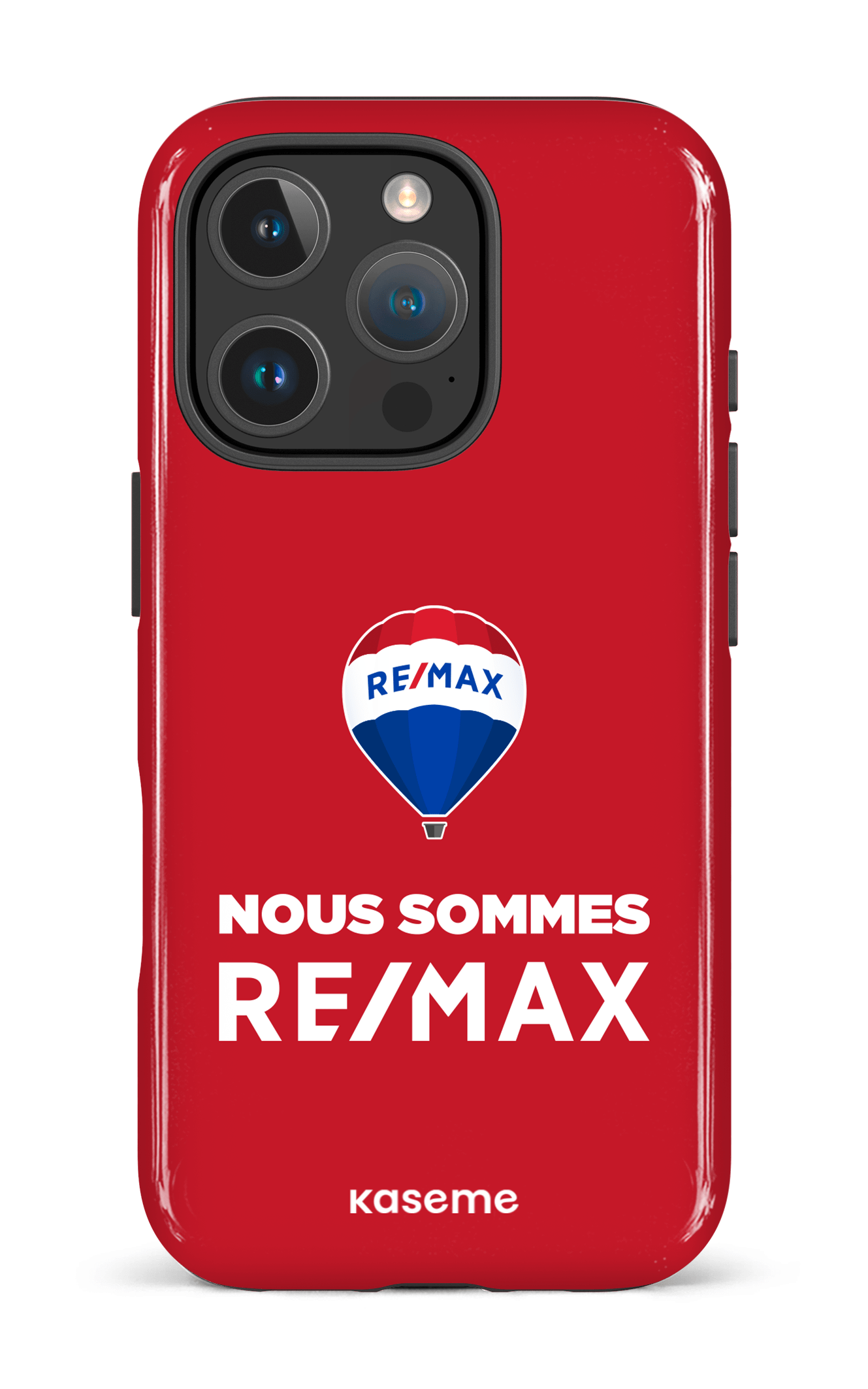iPhone 16 Pro Impact Case Nous sommes RE/MAX Rouge -
