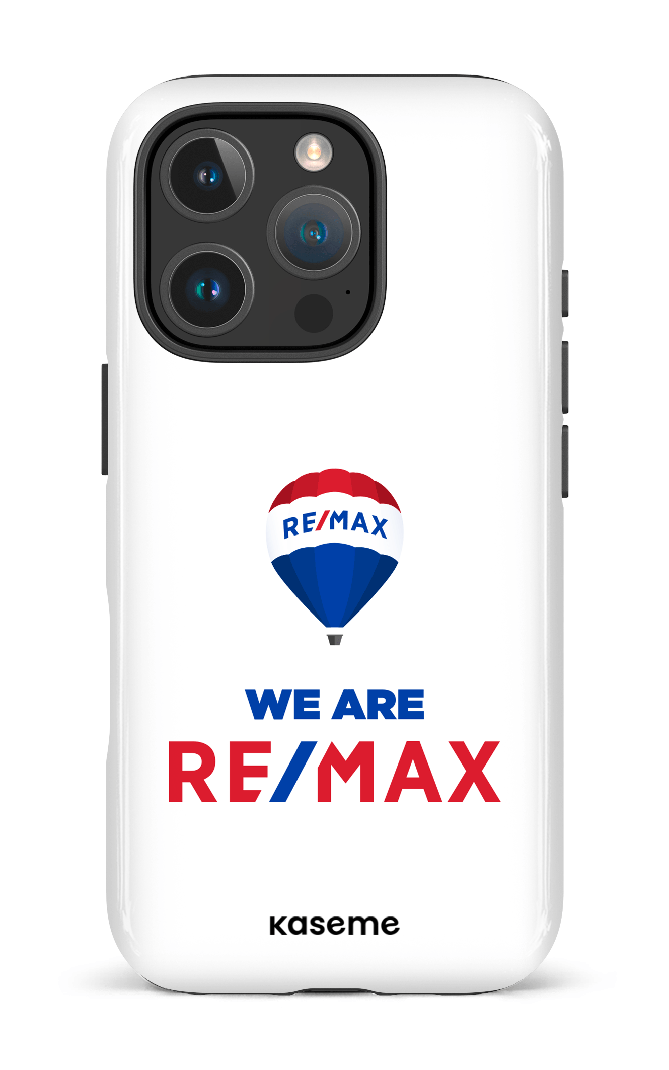 iPhone 16 Pro Impact Case We are RE/MAX White -