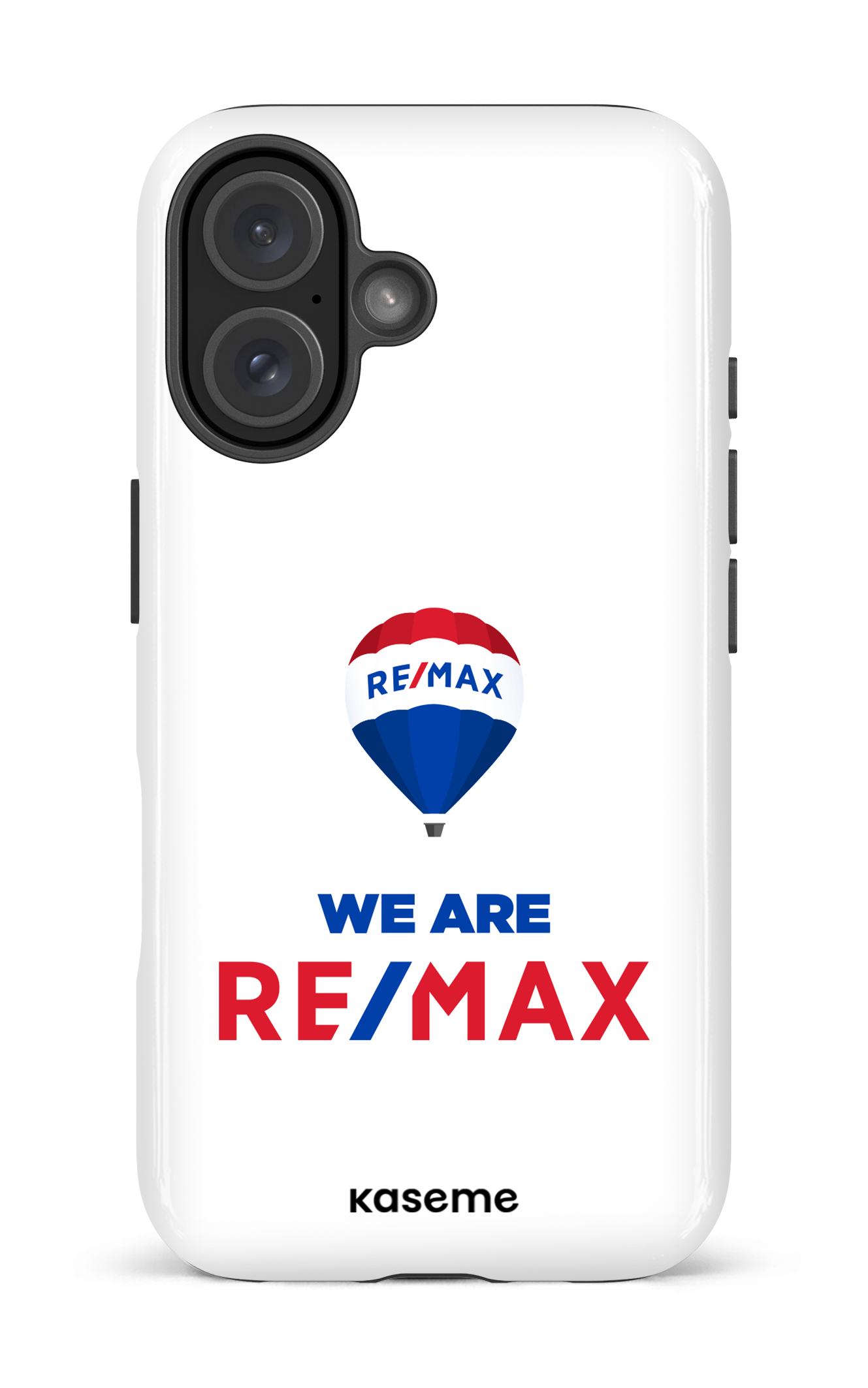 iPhone 16 Impact Case We are RE/MAX White -