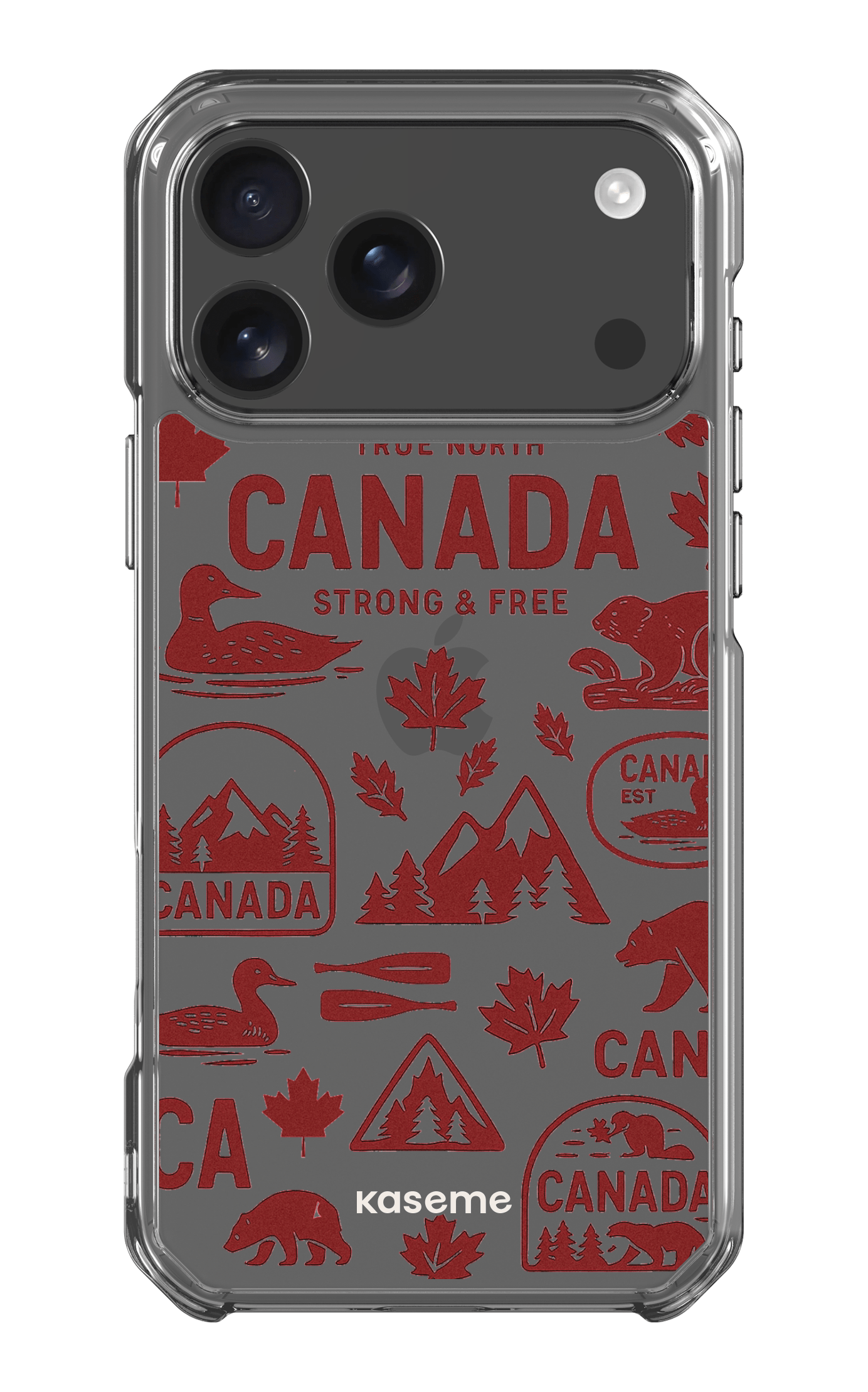  Oh Canada Clear Case -