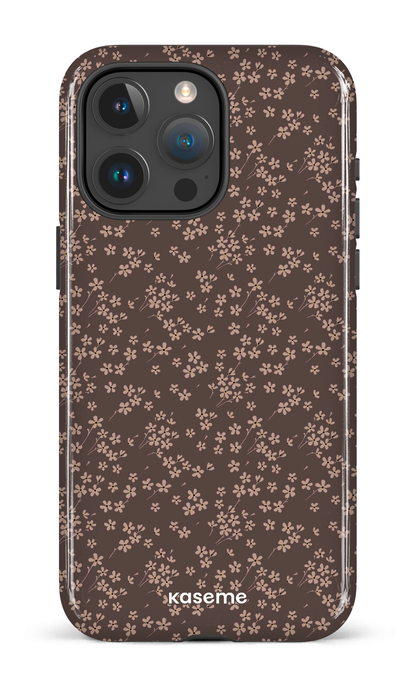 Posy Mocha - iPhone 15 Pro Max Tough