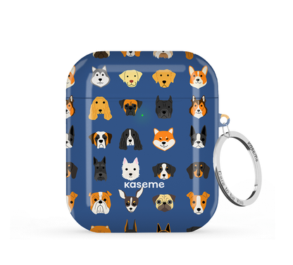 Pup Blue AirPods Case