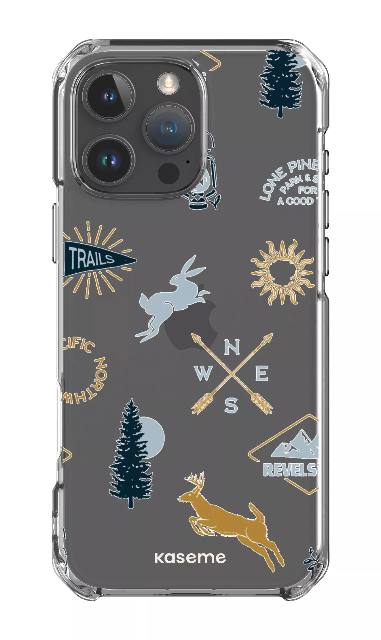  Revelstoke white Clear Case -