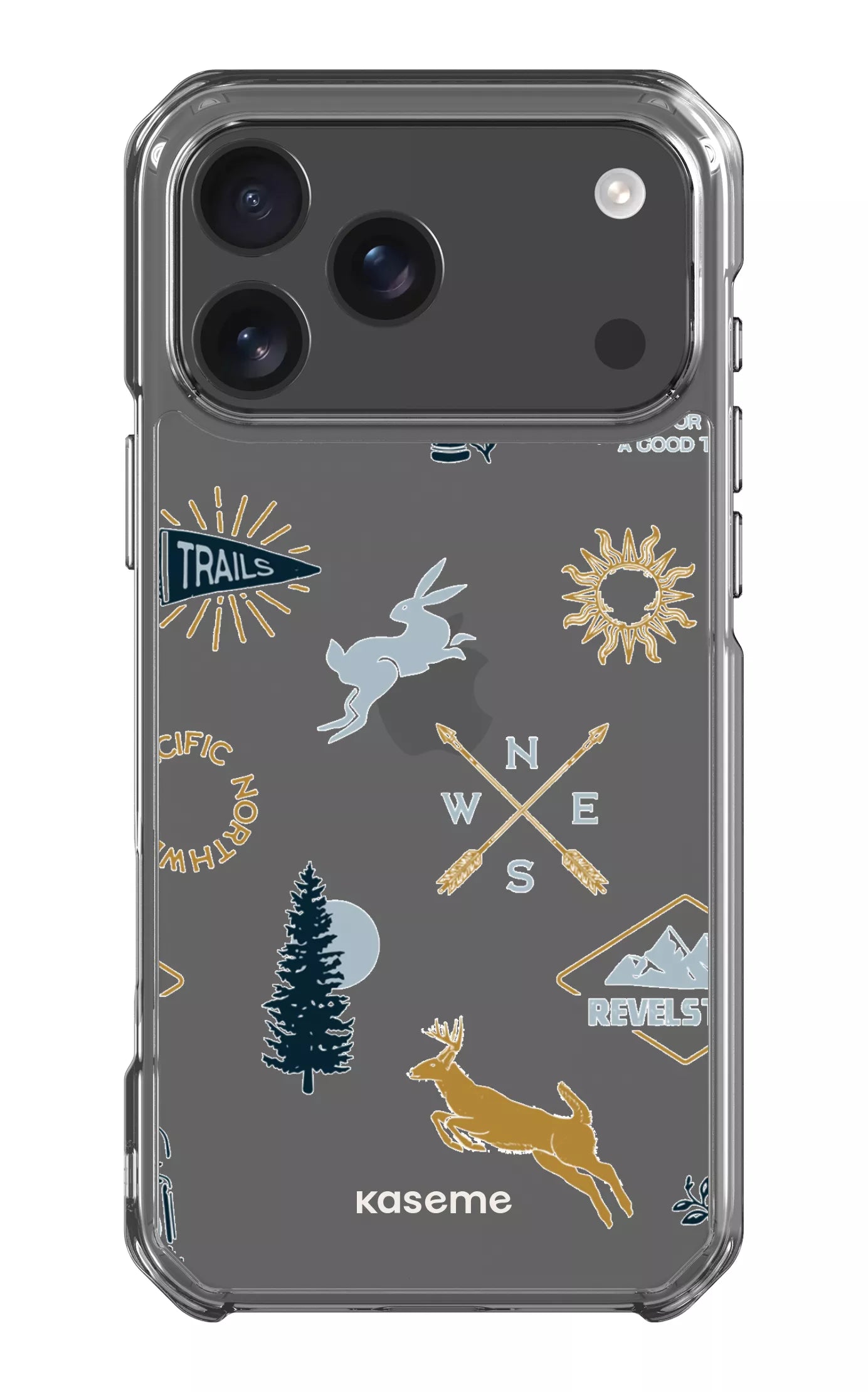  Revelstoke white Clear Case -