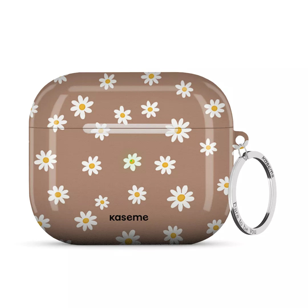 SKU Interne seulement AP-3RD-G | R-SLV Amara Brown AirPods Case -