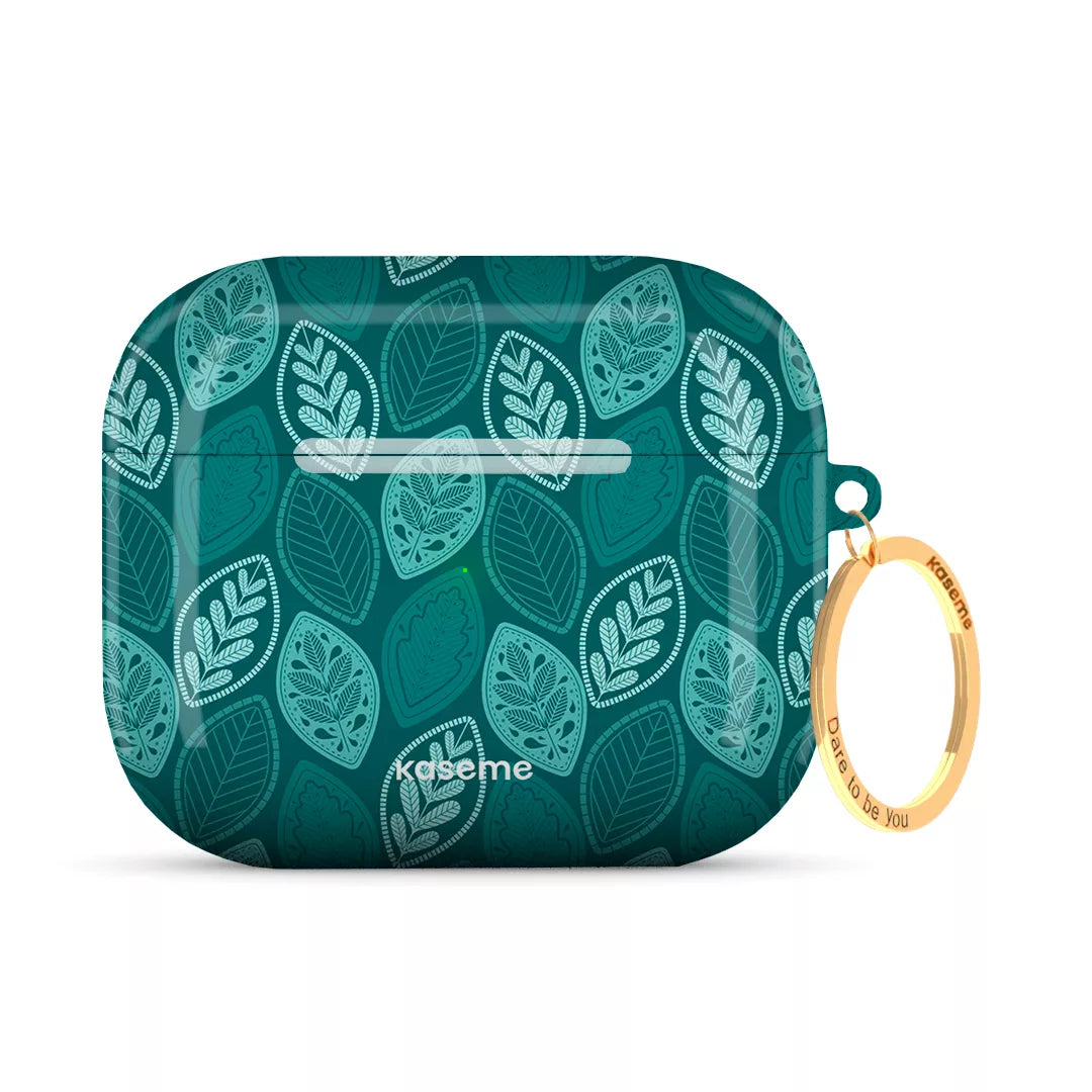 SKU Interne seulement AP-3RD-M | R-GLD Antique Blue AirPods Case -