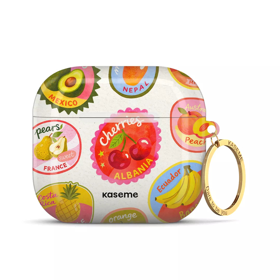 SKU Interne seulement AP-4-M | R-GLD Frutti AirPods Case -