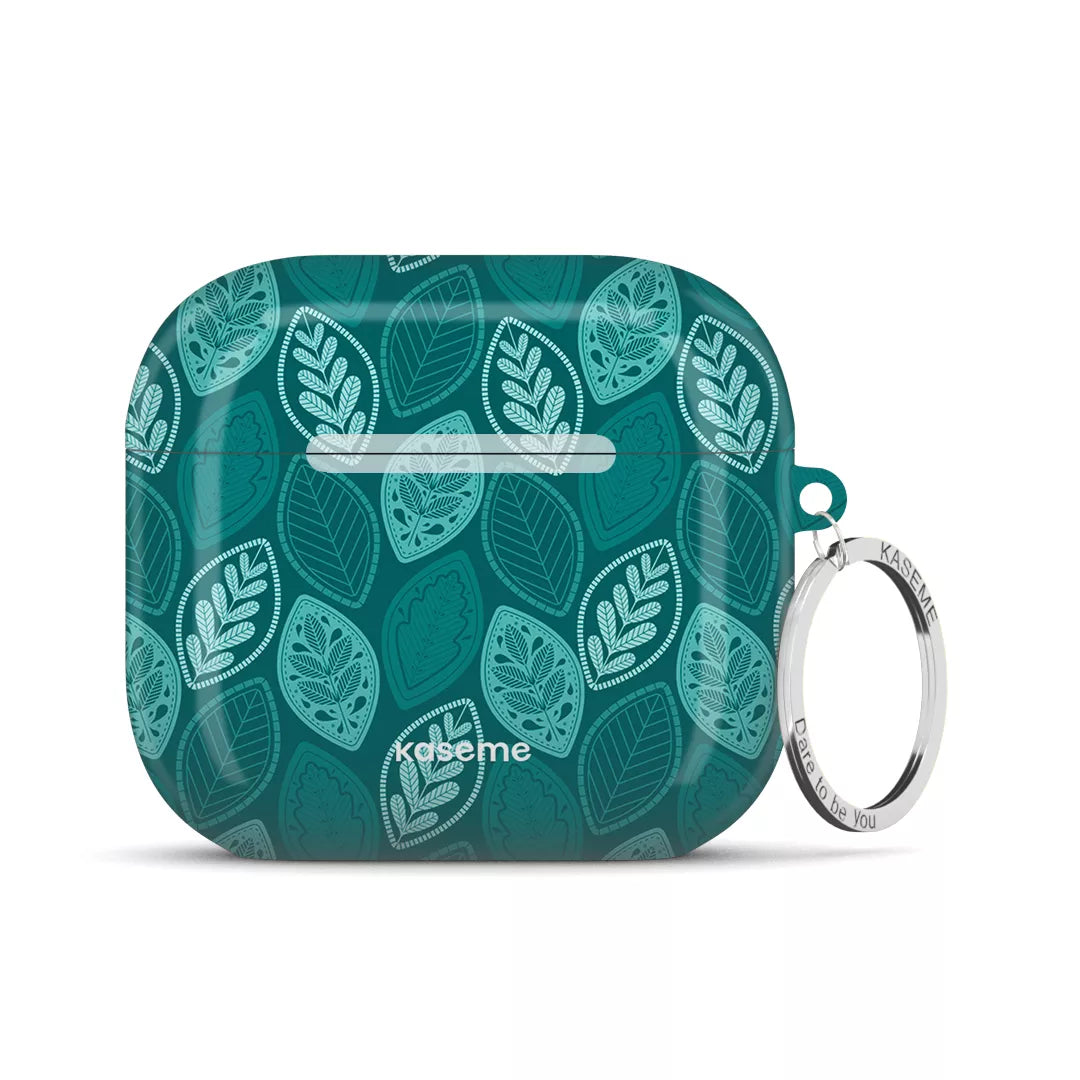 SKU Interne seulement AP-4-M | R-SLV Antique Blue AirPods Case -