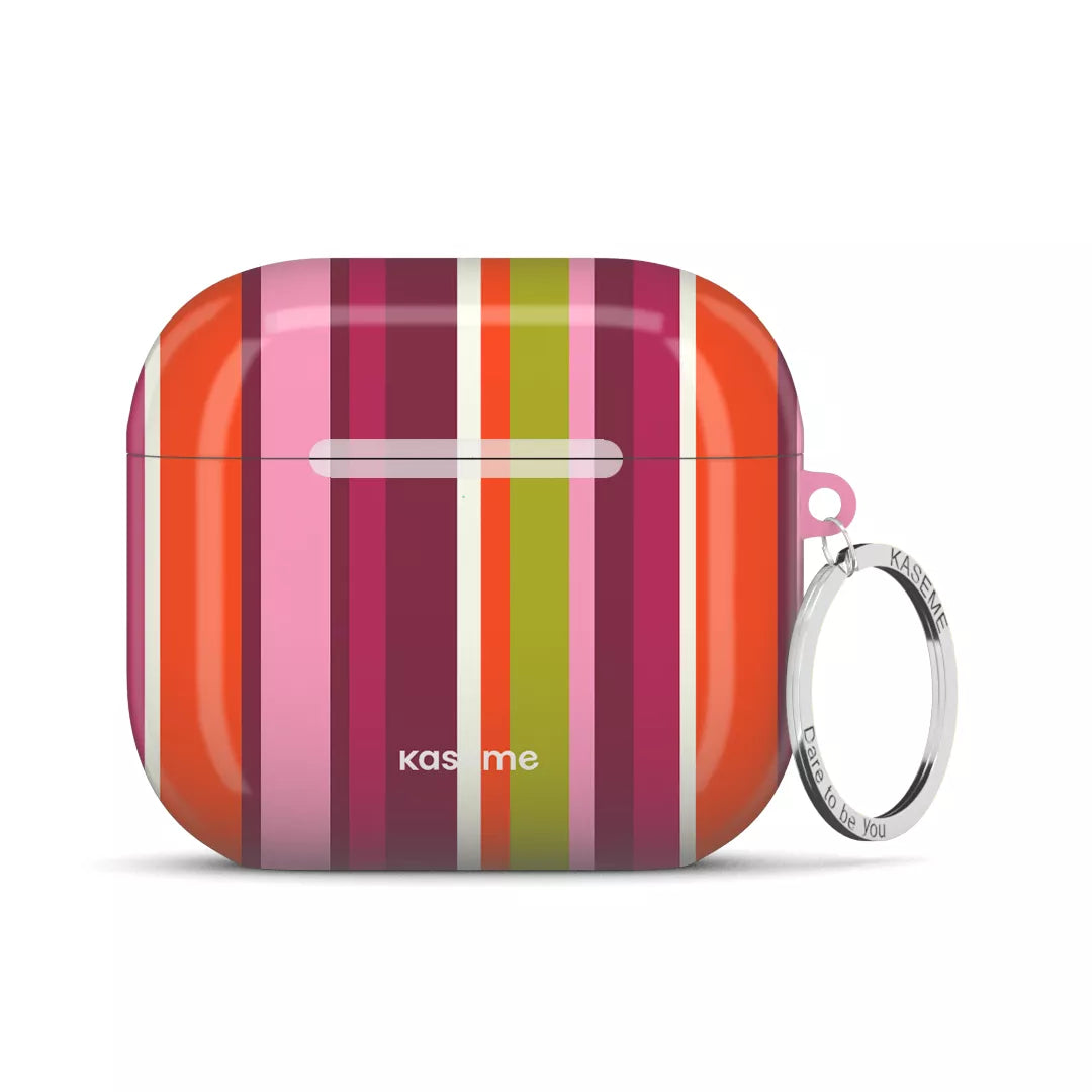 SKU Interne seulement AP-4-M | R-SLV Eleganza AirPods Case -