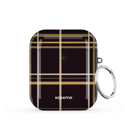 SKU Interne seulement AP-G | R-SLV Beaumont Dark AirPods Case -