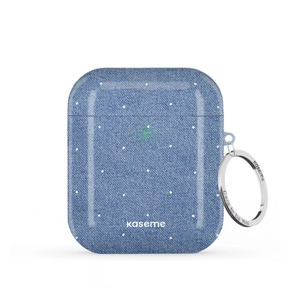 SKU Interne seulement AP-G | R-SLV Blue Jean AirPods Case -