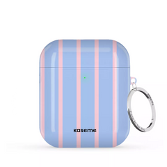 SKU Interne seulement AP-G | R-SLV Dolce Striscia Blue AirPods Case -