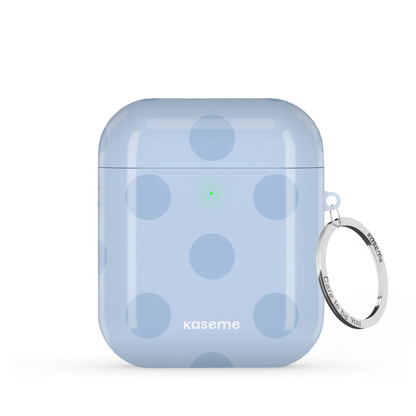 SKU Interne seulement AP-G | R-SLV La Drey Blue AirPods Case by Marina Bastarache -