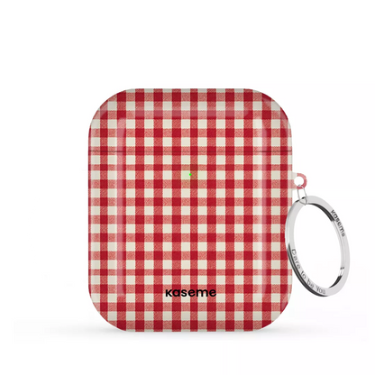 SKU Interne seulement AP-G | R-SLV Sweet Red AirPods Case -