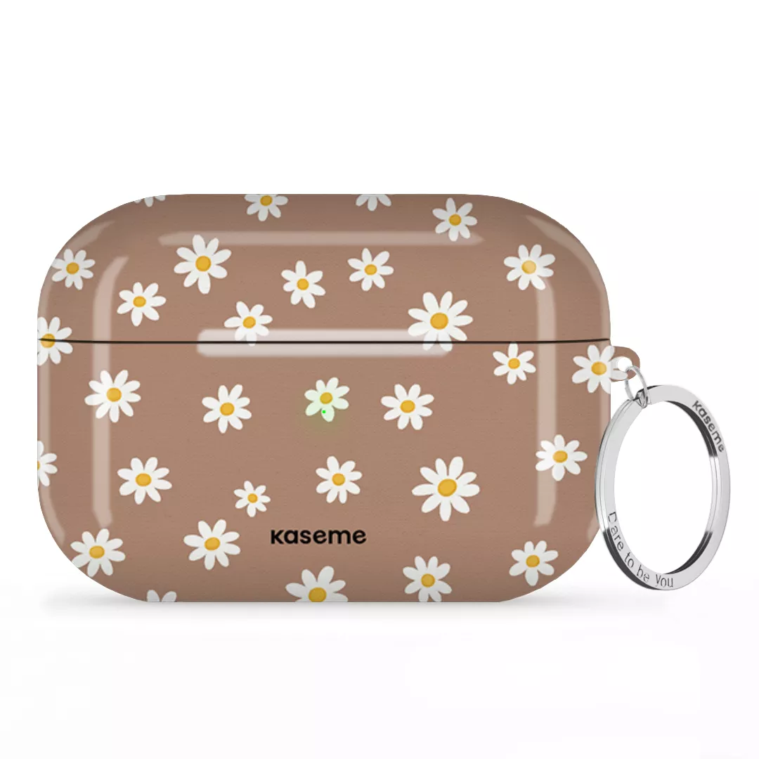SKU Interne seulement AP-P-G | R-SLV Amara Brown AirPods Case -