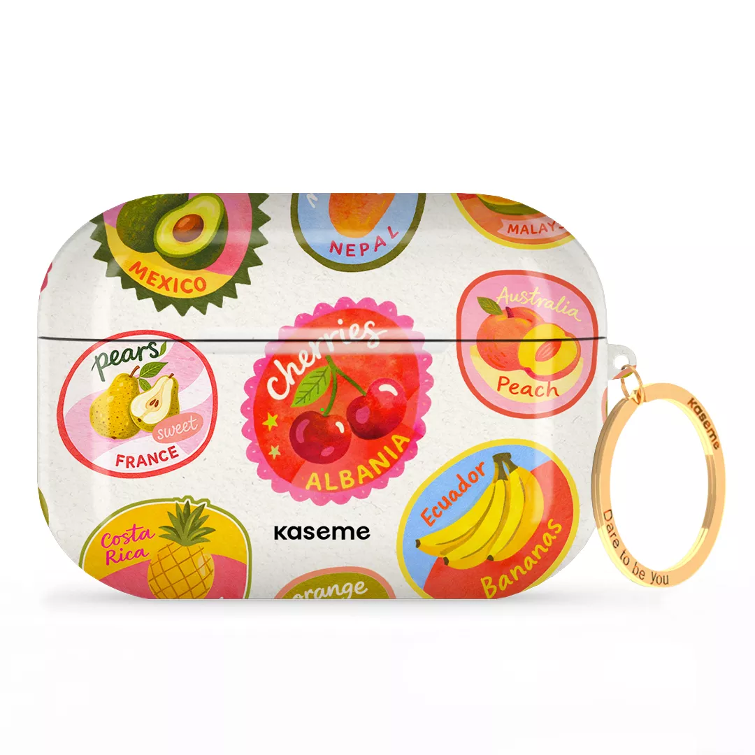 SKU Interne seulement AP-P-M| R-GLD Frutti AirPods Case -