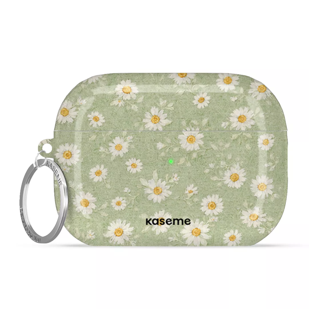 SKU Interne seulement AP-P3-M| R-SLV Elena AirPods Case -