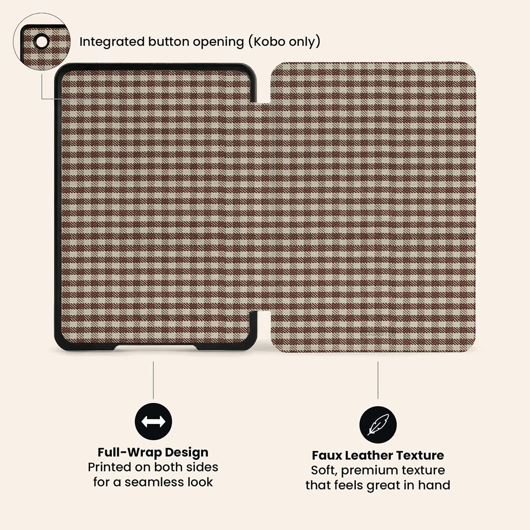 Sweet Brown E-Reader Case Thumbnail en EReader 05