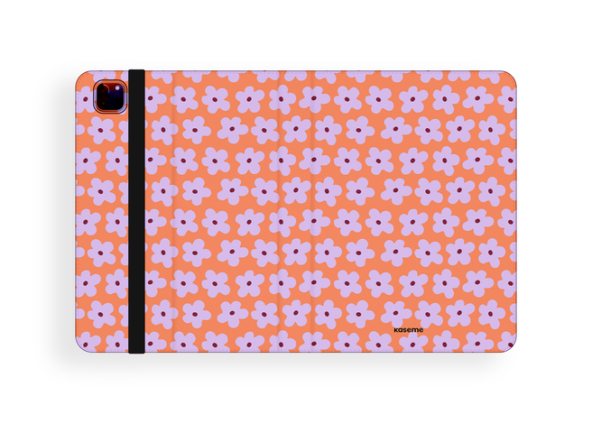 Viva la Fiori Orange iPad Case