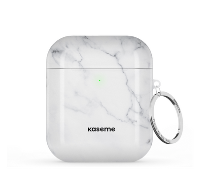 White Marble AirPod Case