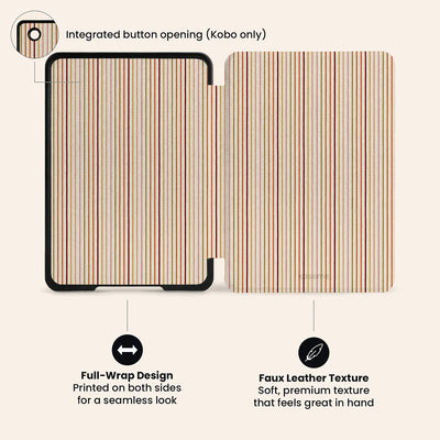 Wild West Stripes E-Reader Case Thumbnail en EReader 05