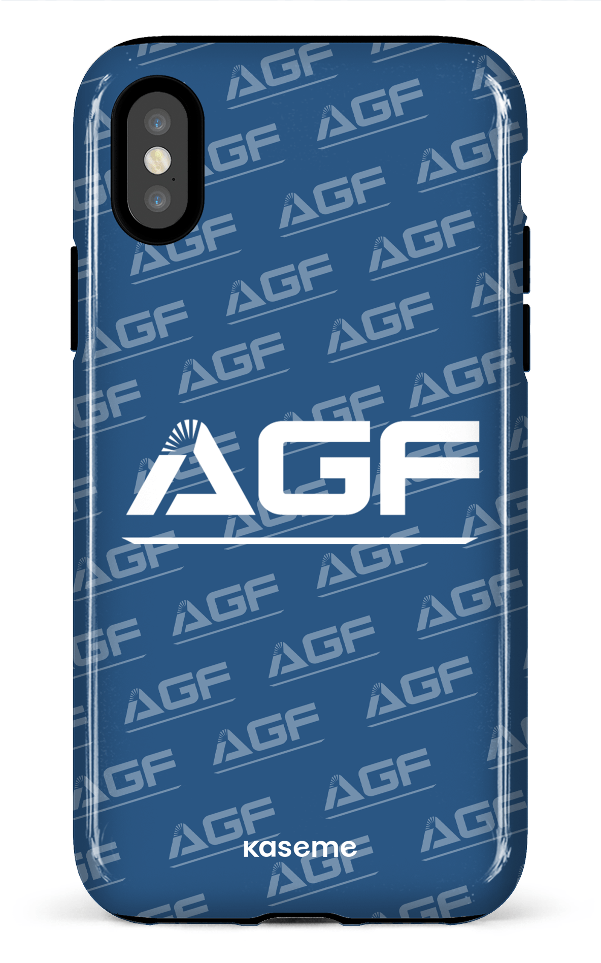 iPhone X/XS Tough AGF Bleu -