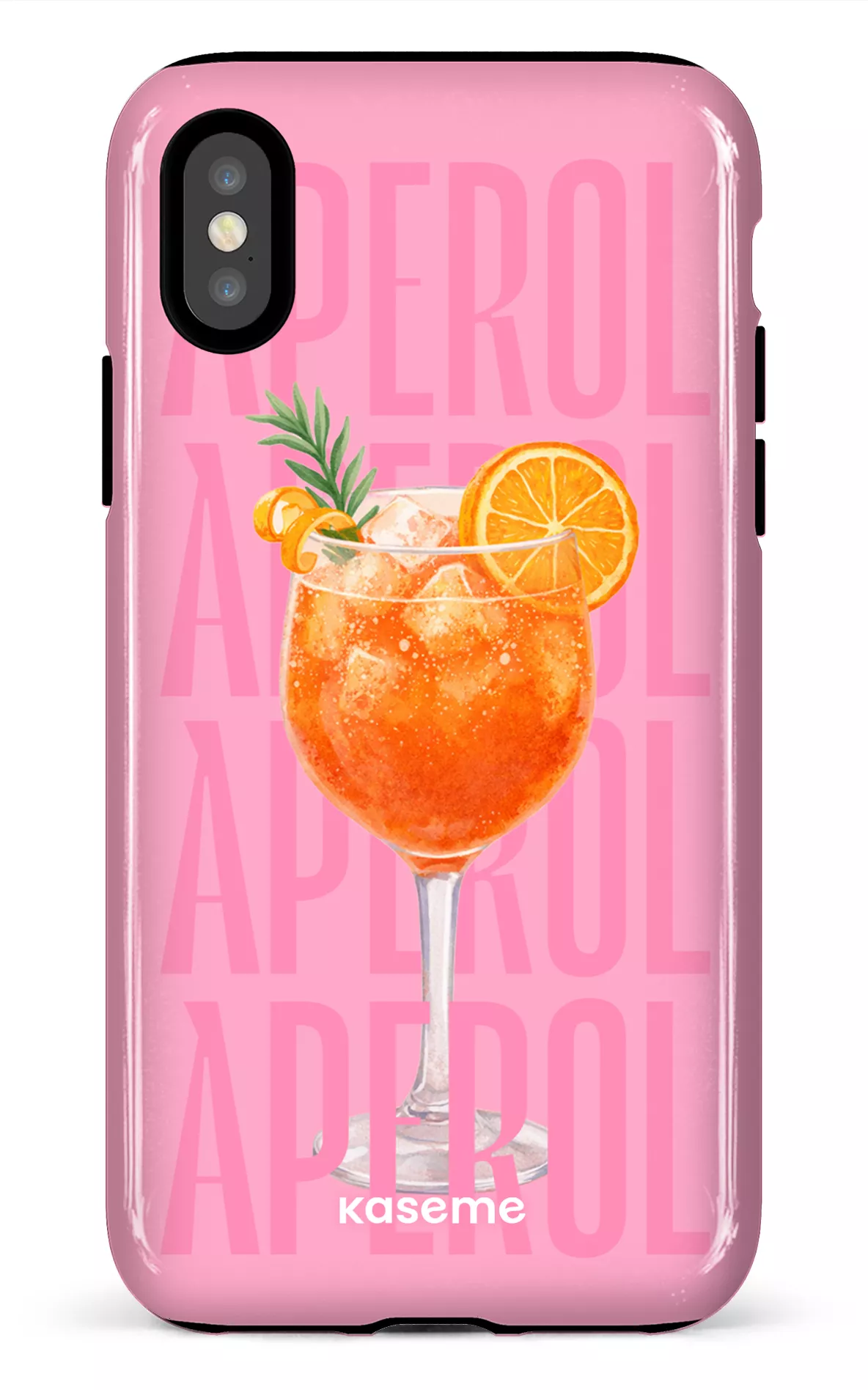 iPhone X/XS Tough Aperol Sunset Pink -