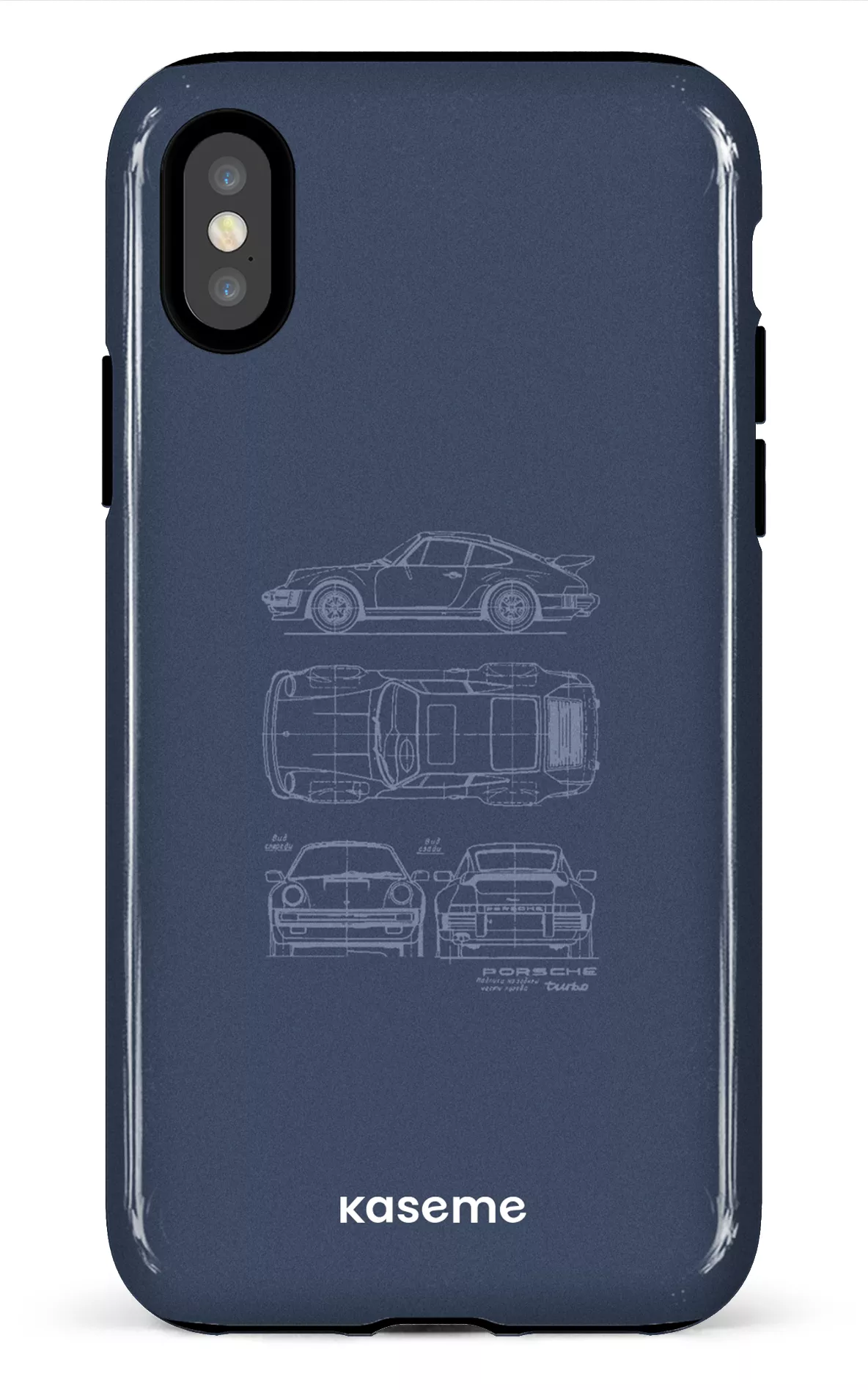 iPhone X/XS Tough Beat The Traffic Blue -