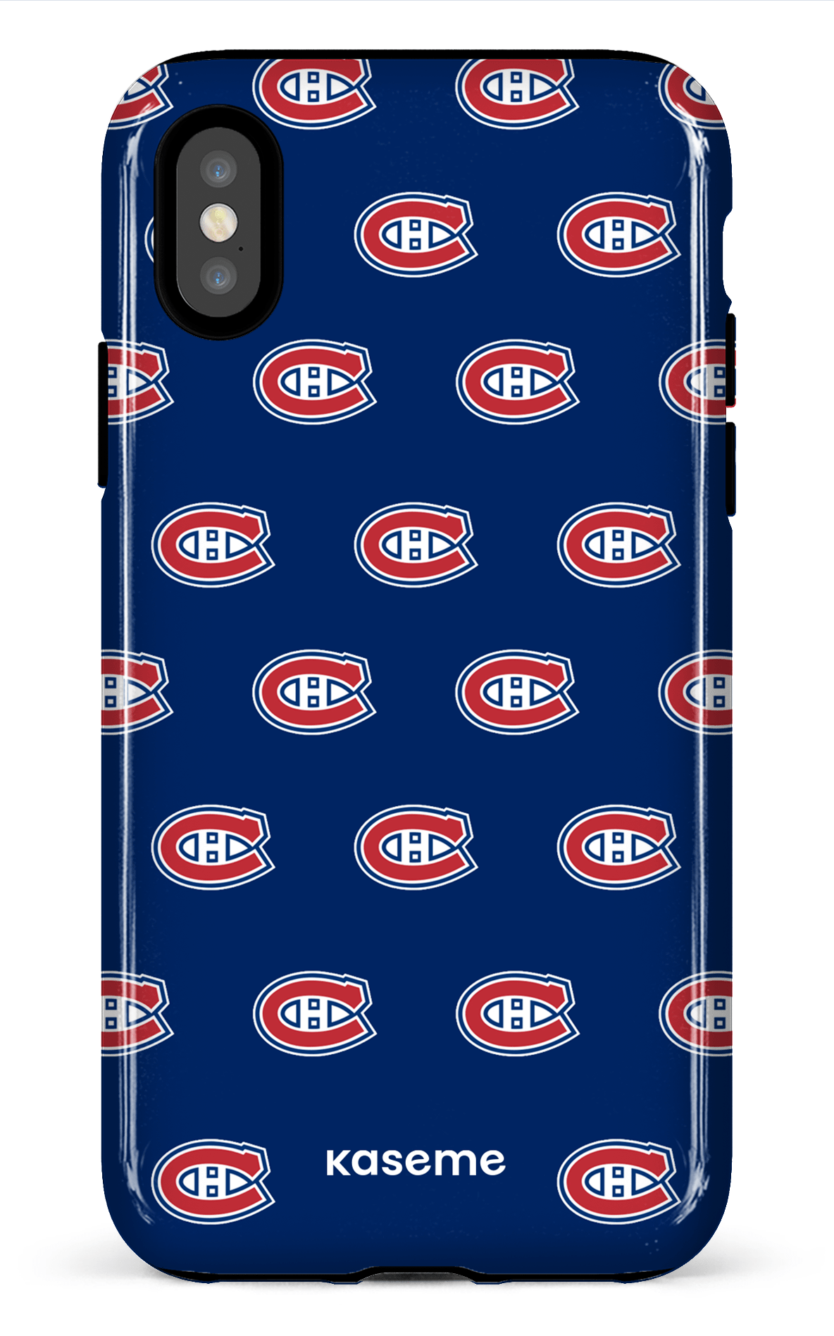 iPhone X/XS Tough Canadiens Bleu -