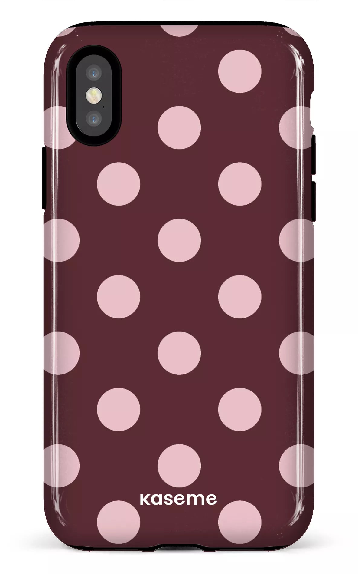 iPhone X/XS Tough Couture Burgundy -
