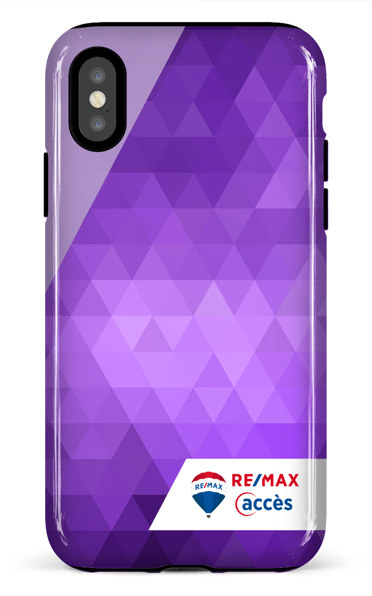iPhone X/XS Tough Motif Triangle -
