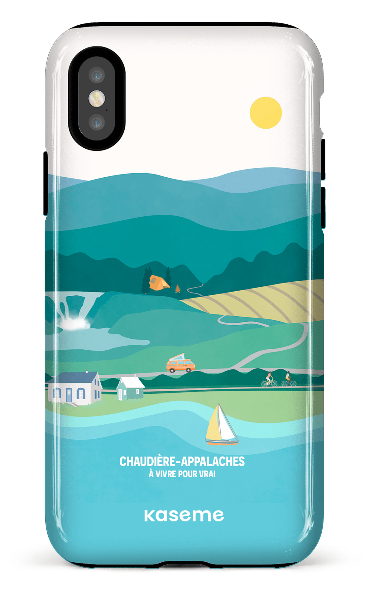 iPhone X/XS Tough Paysage par TCA -