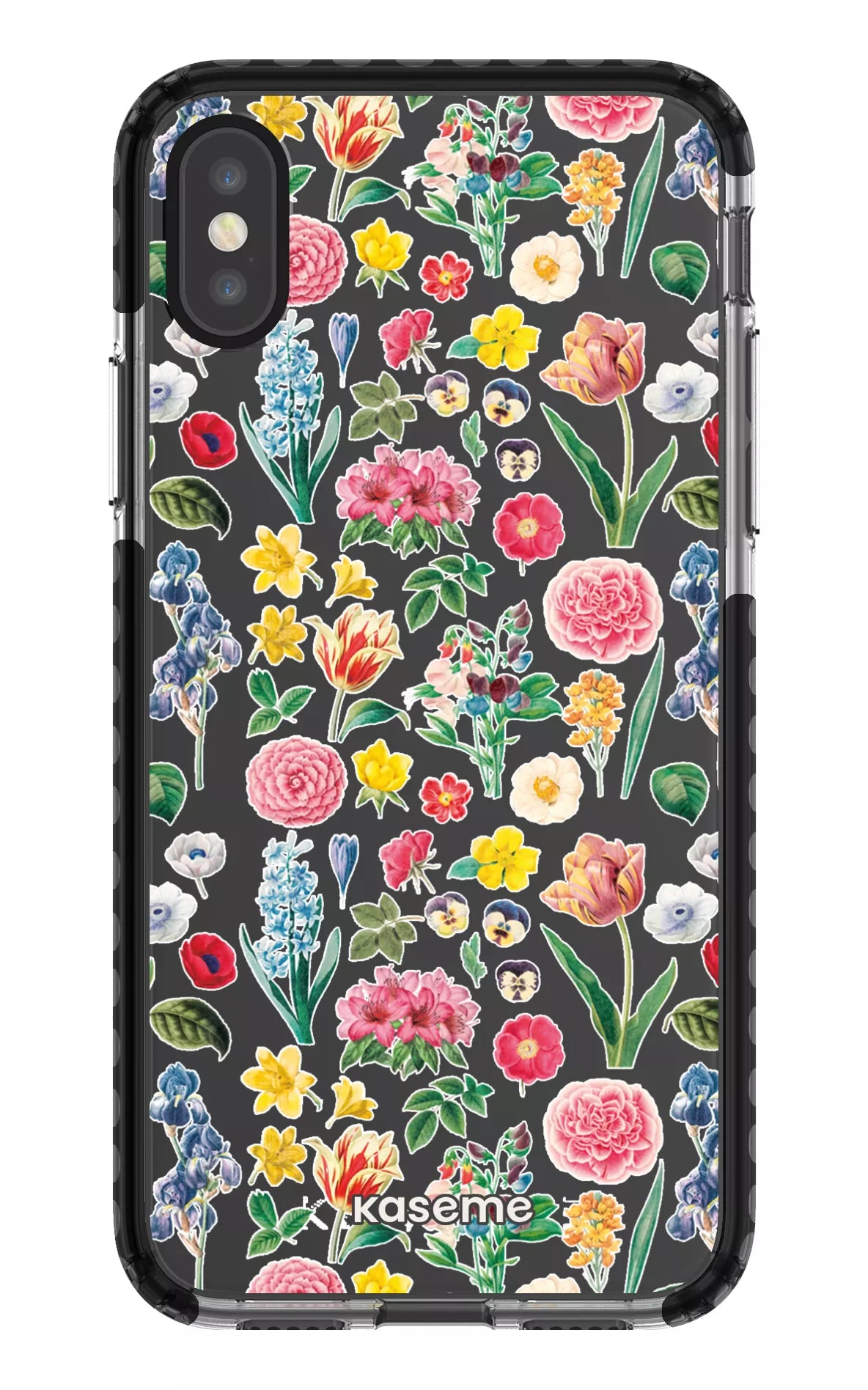 iPhone X/Xs Clear Case - Black Amelia Clear Case -