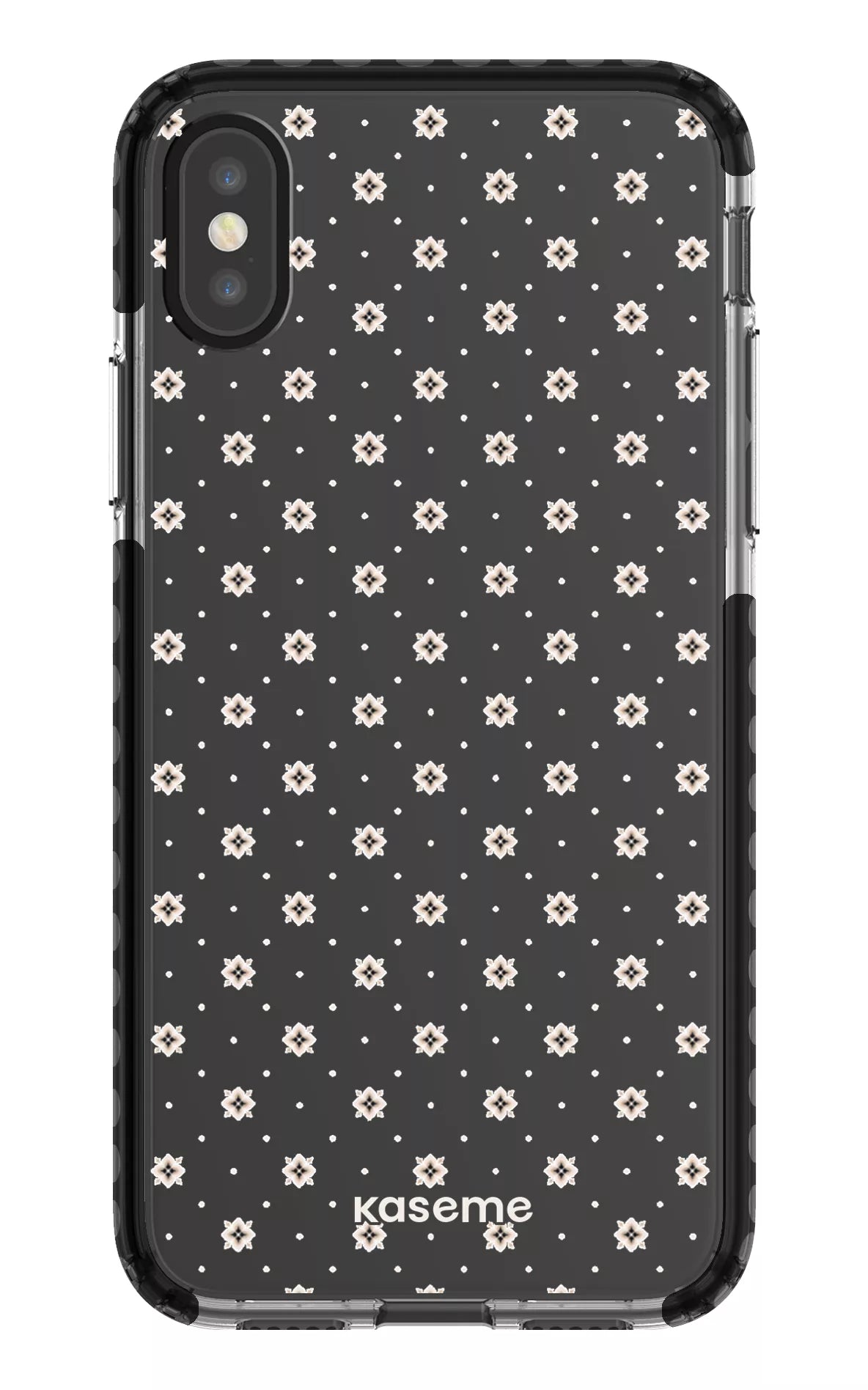 iPhone X/Xs Clear Case - Black Billie Clear Case -