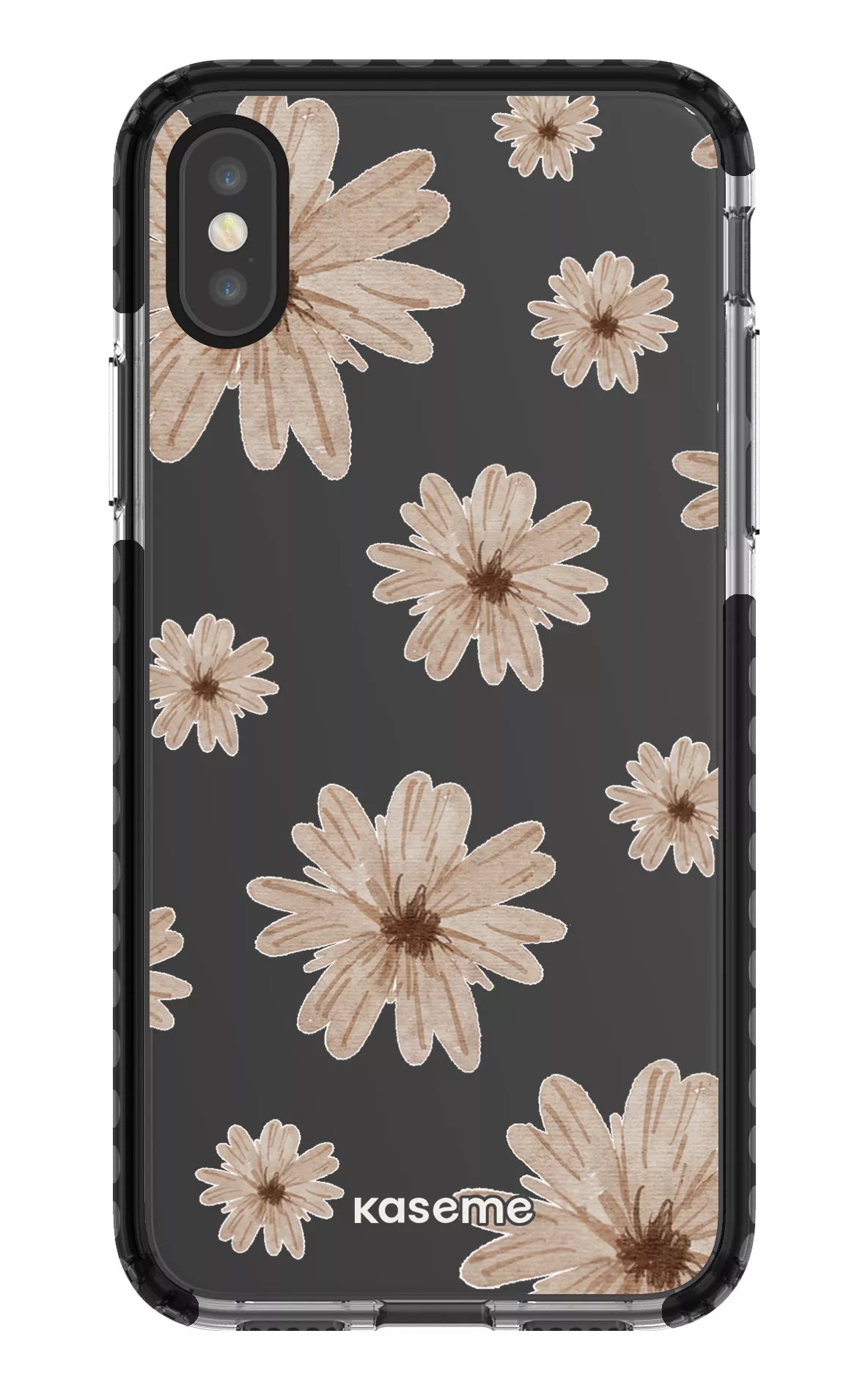 iPhone X/Xs Clear Case - Black Delicate Dreams Clear Case -