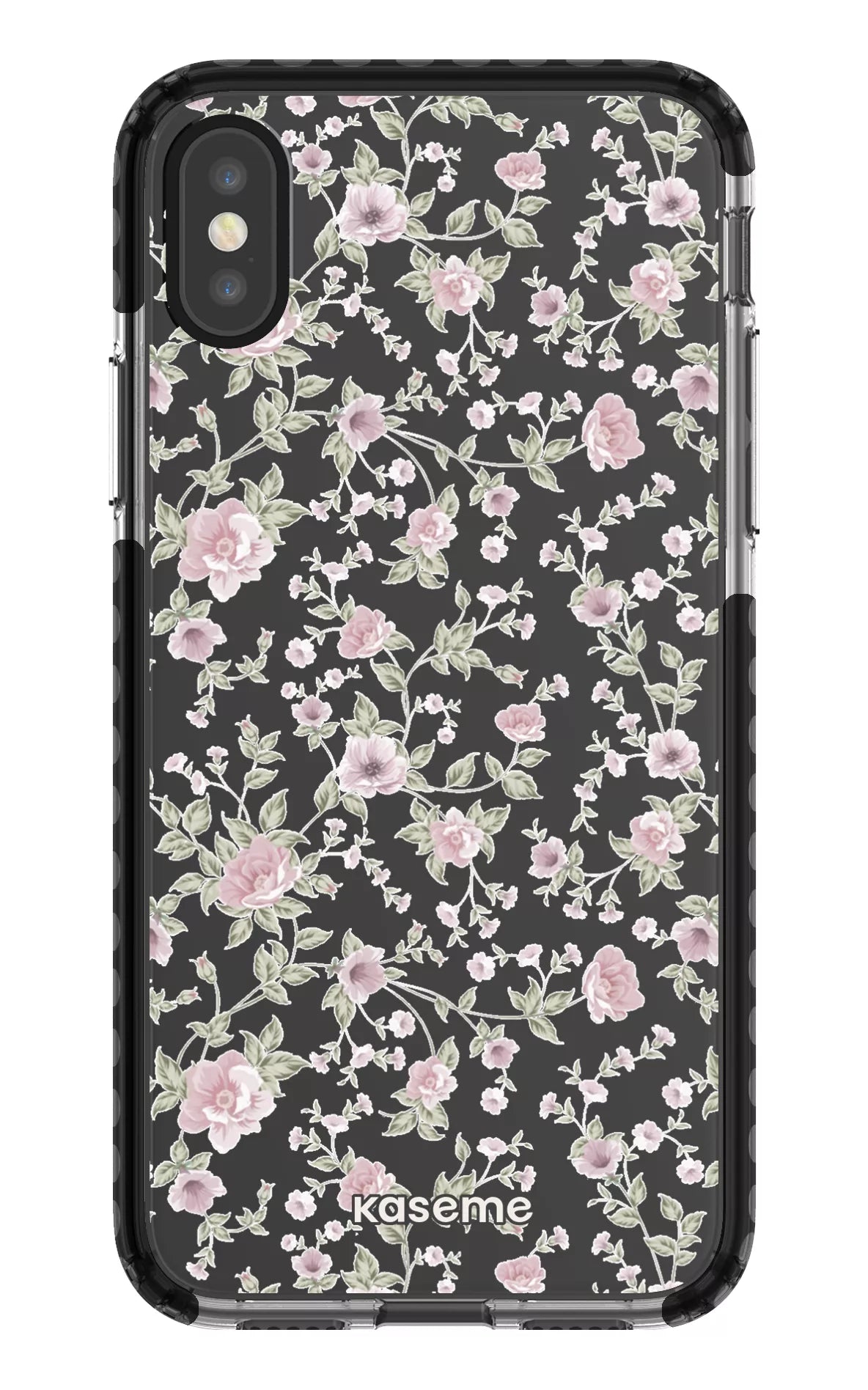 iPhone X/Xs Clear Case - Black La Vie en Rose Clear Case -