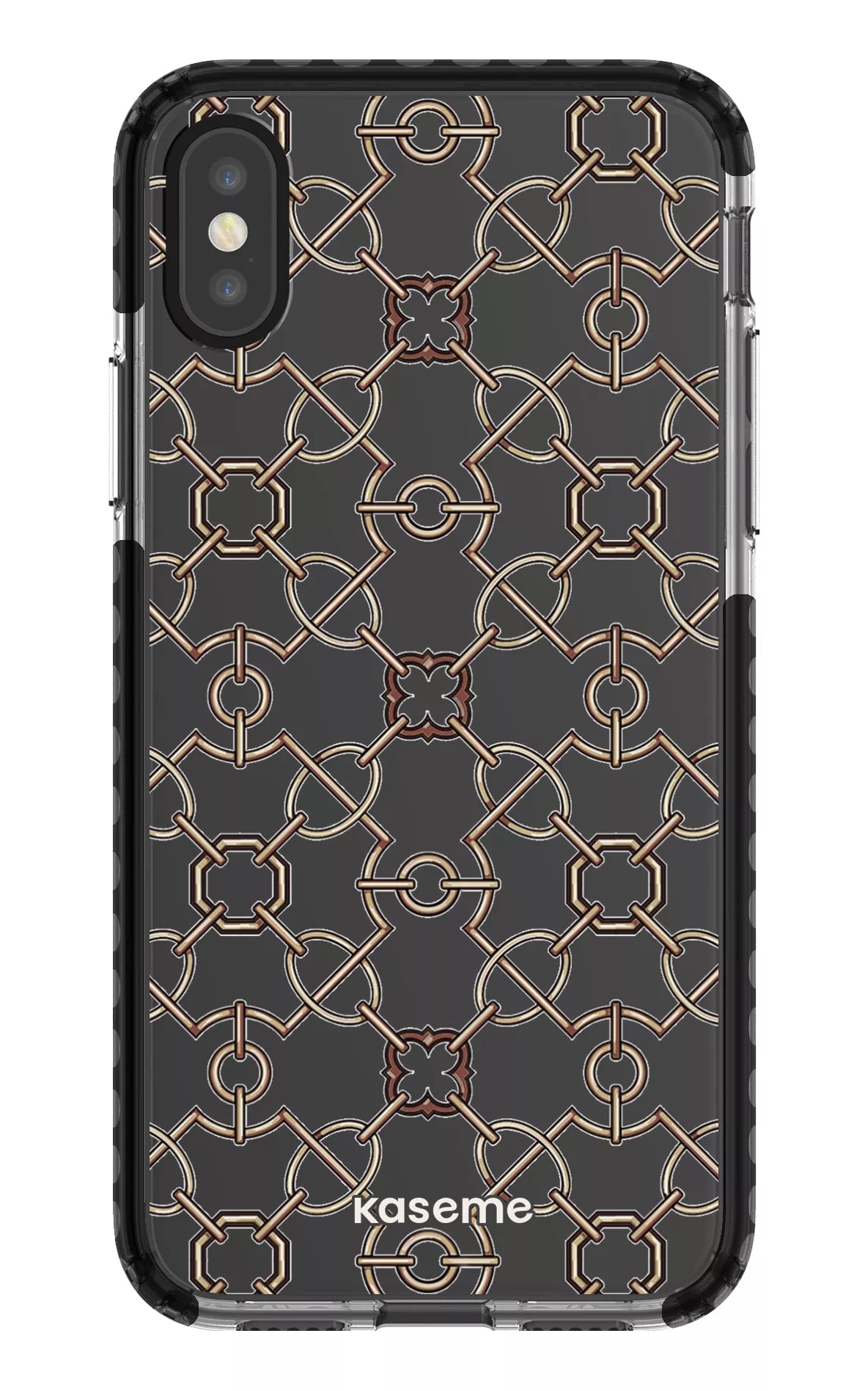 iPhone X/Xs Clear Case - Black Refined Clear Case -