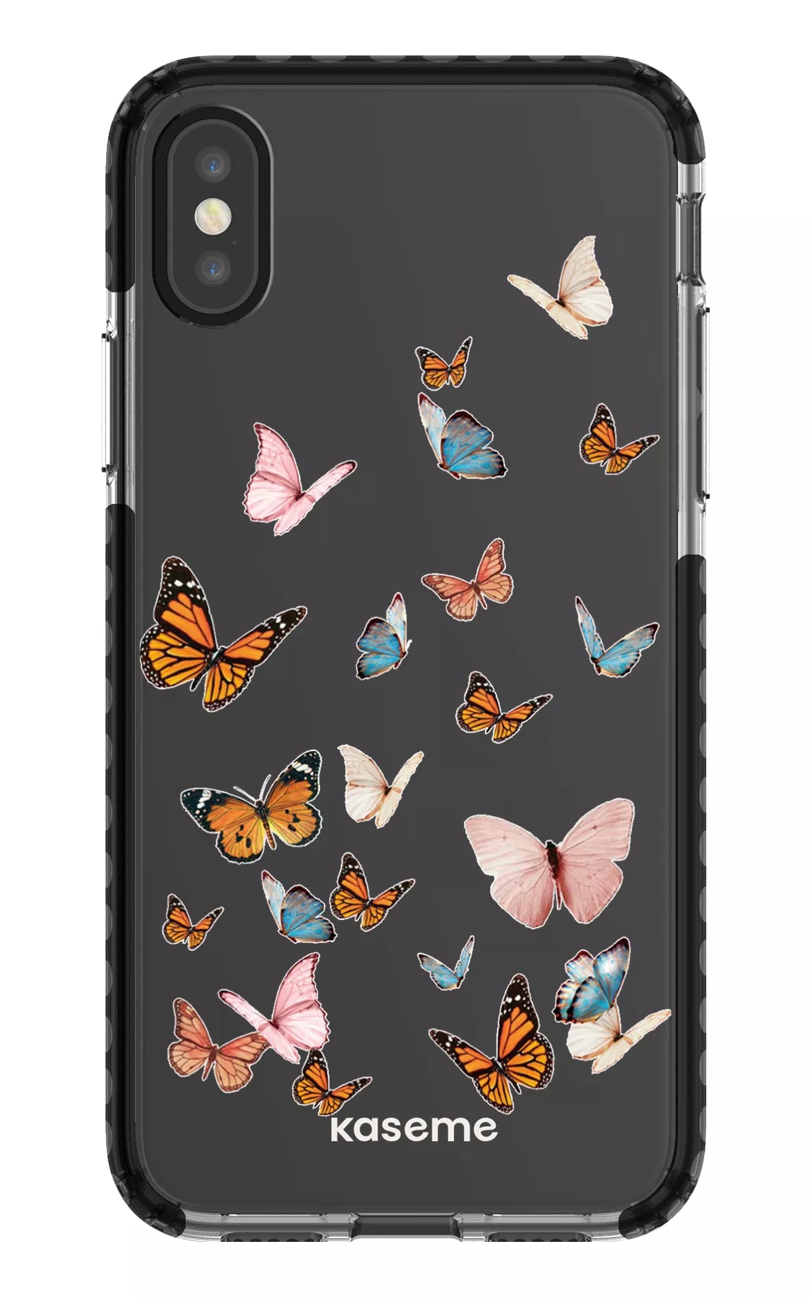 iPhone X/Xs Clear Case - Black Soarin Clear Case -