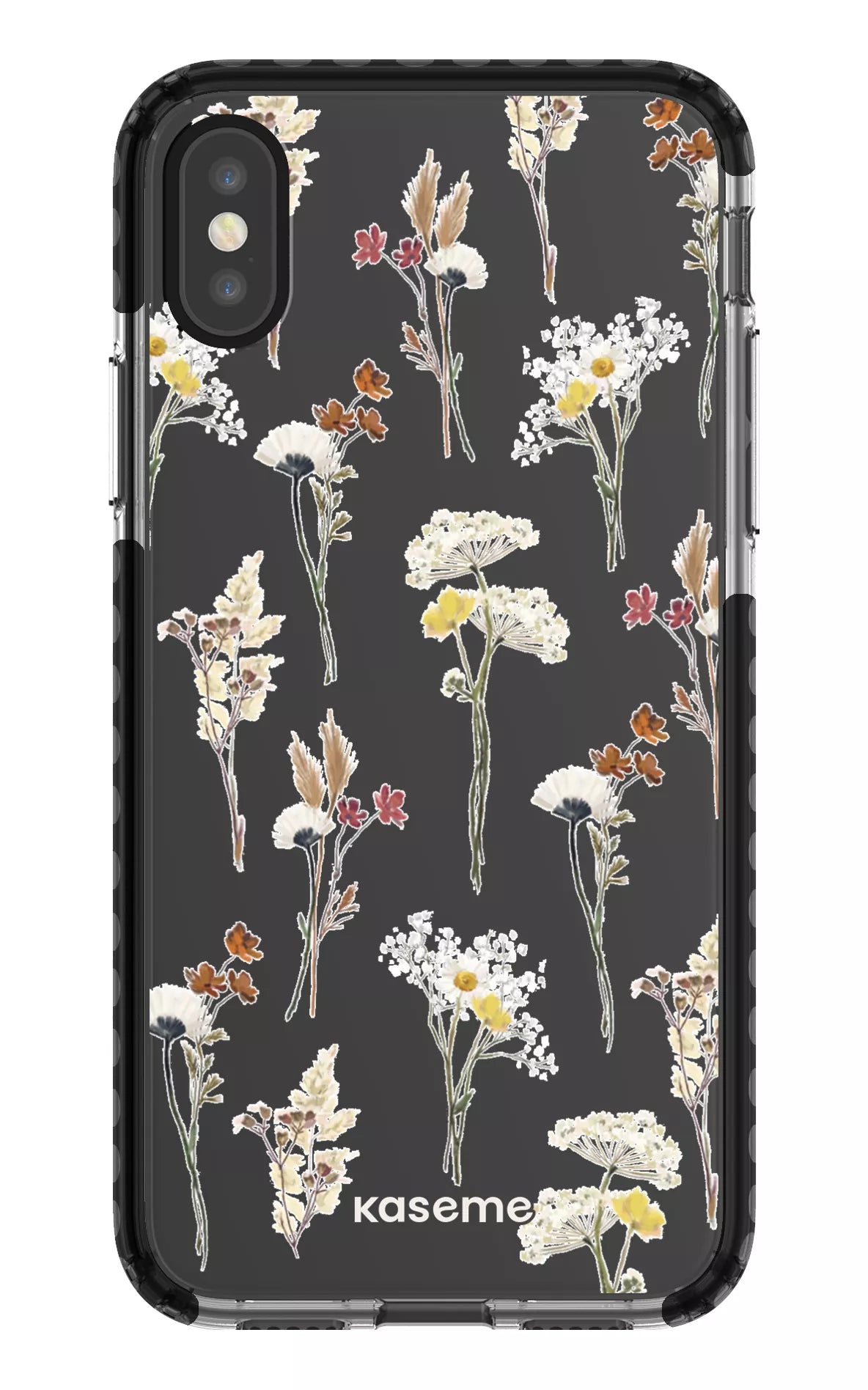 iPhone X/Xs Clear Case - Black Wilderness Clear Case -