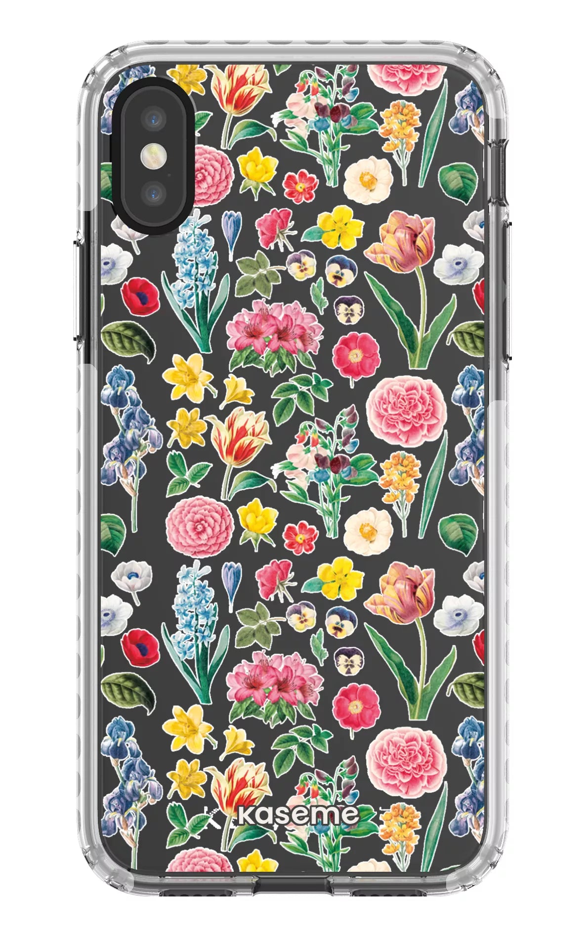 iPhone X/Xs Clear Case - White Amelia Clear Case -